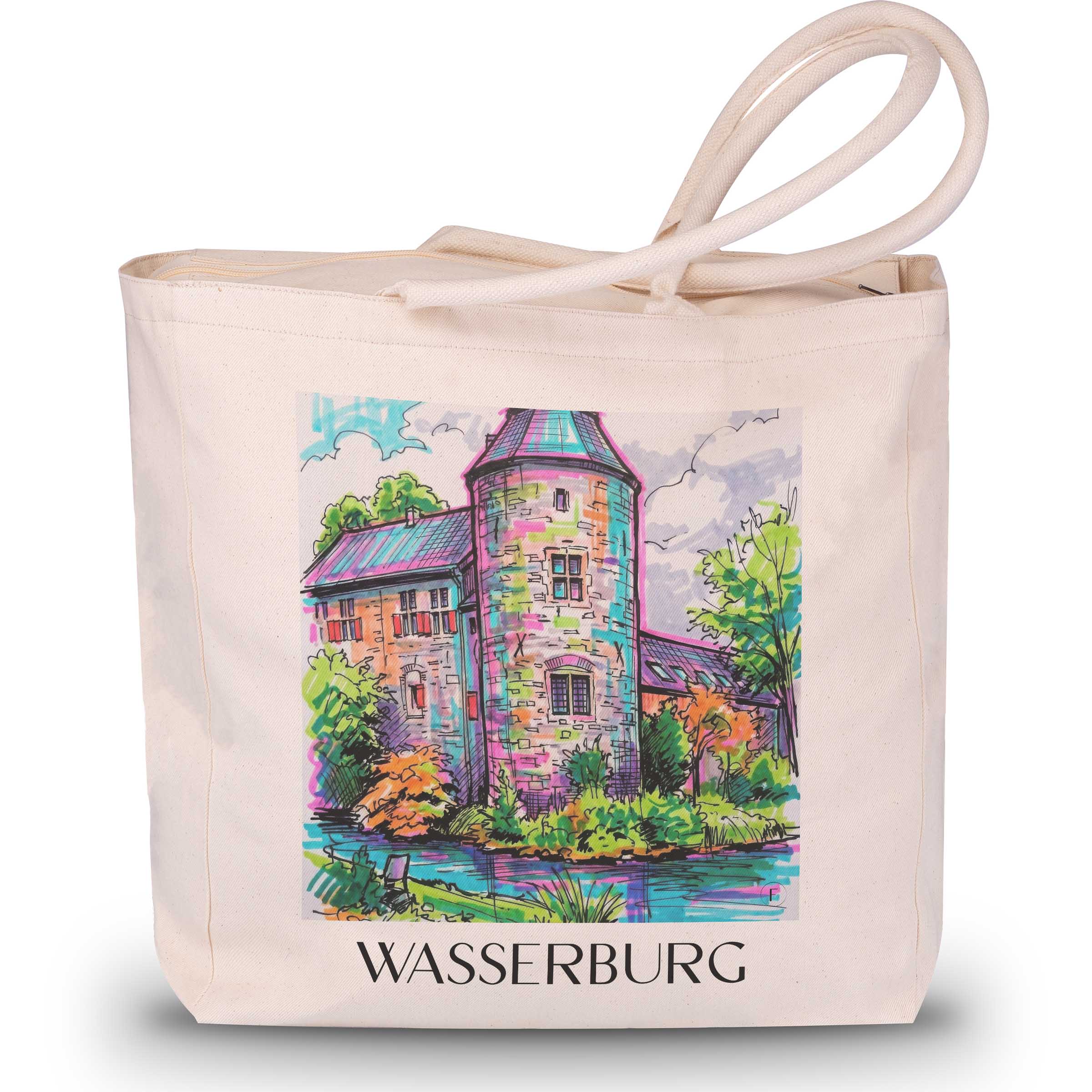 wasserburg--ratingen-deutschland-einkaufstasche-graffiti
