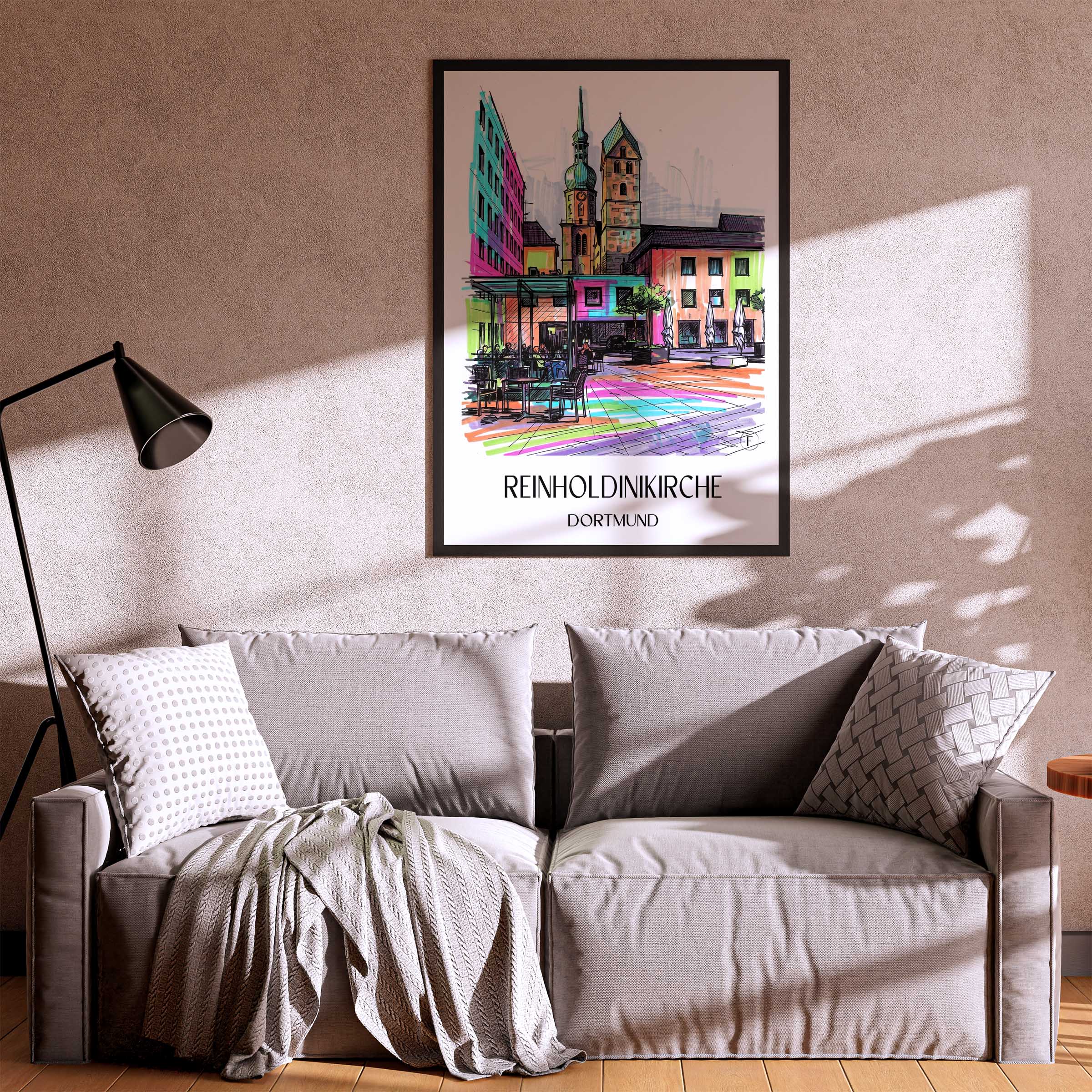 reinholdinikirche-dortmund-deutschland-poster-graffiti