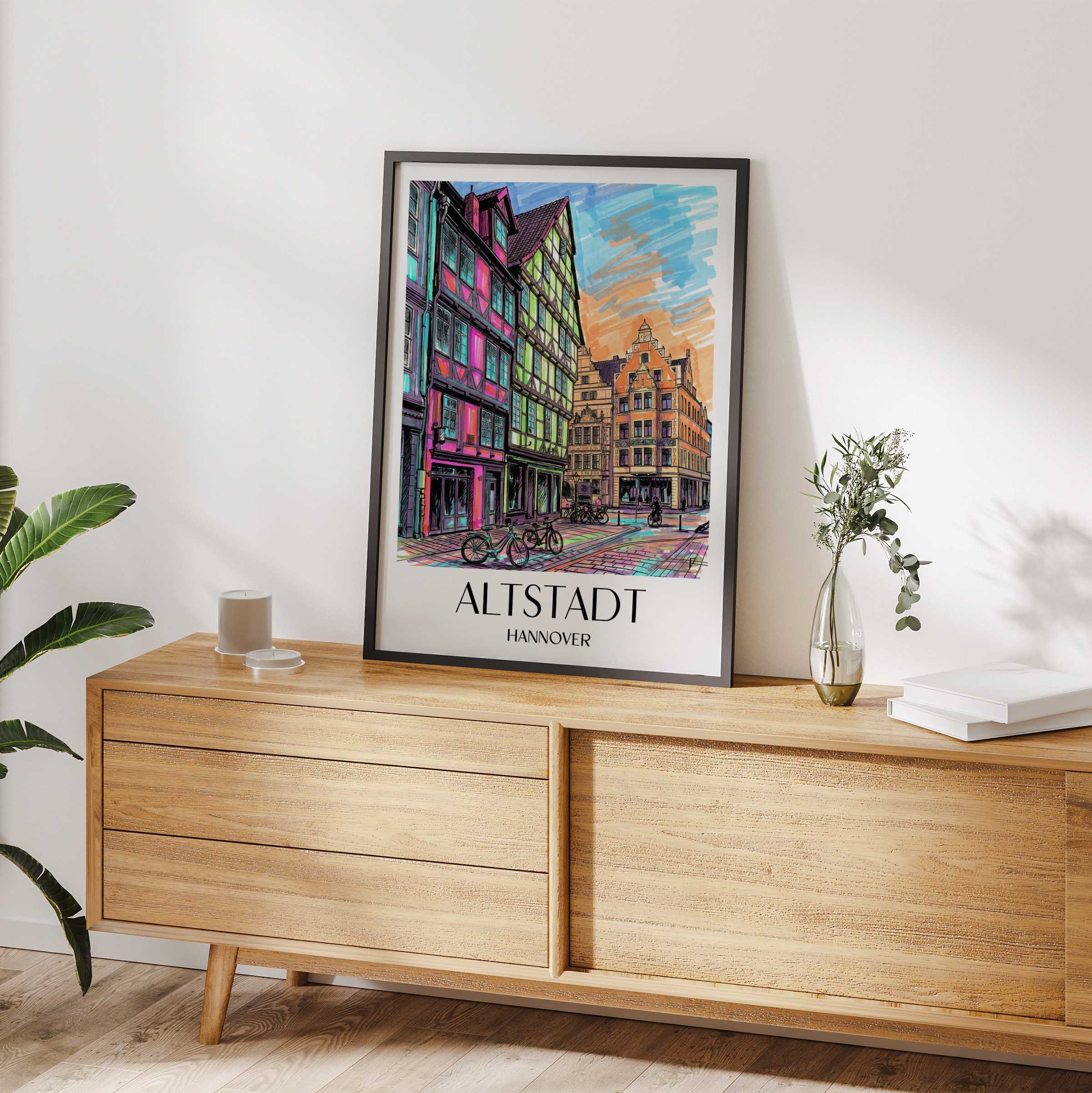altstadt-hannover-deutschland-poster-graffiti