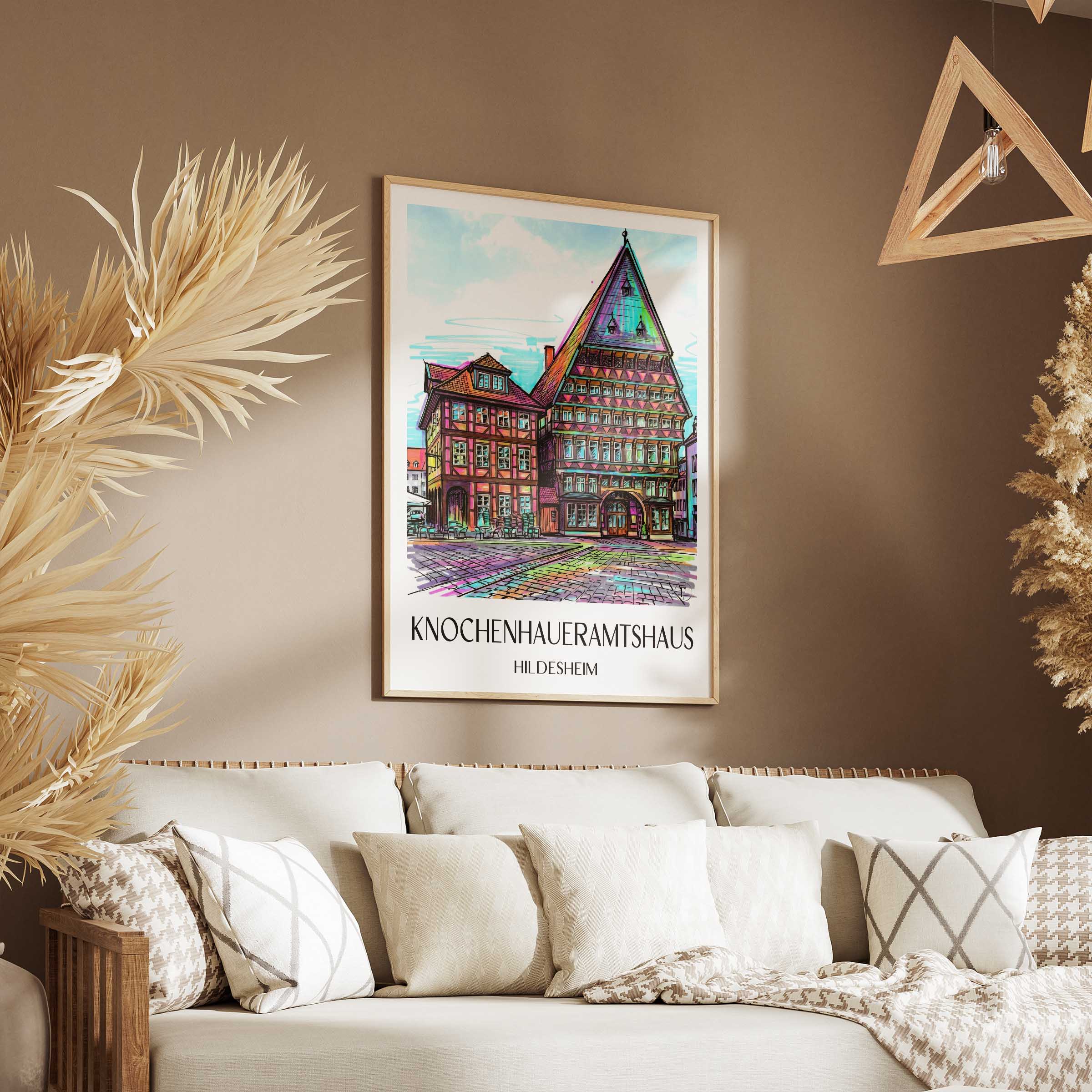 knochenhaueramtshaus-hildesheim-deutschland-poster-graffiti