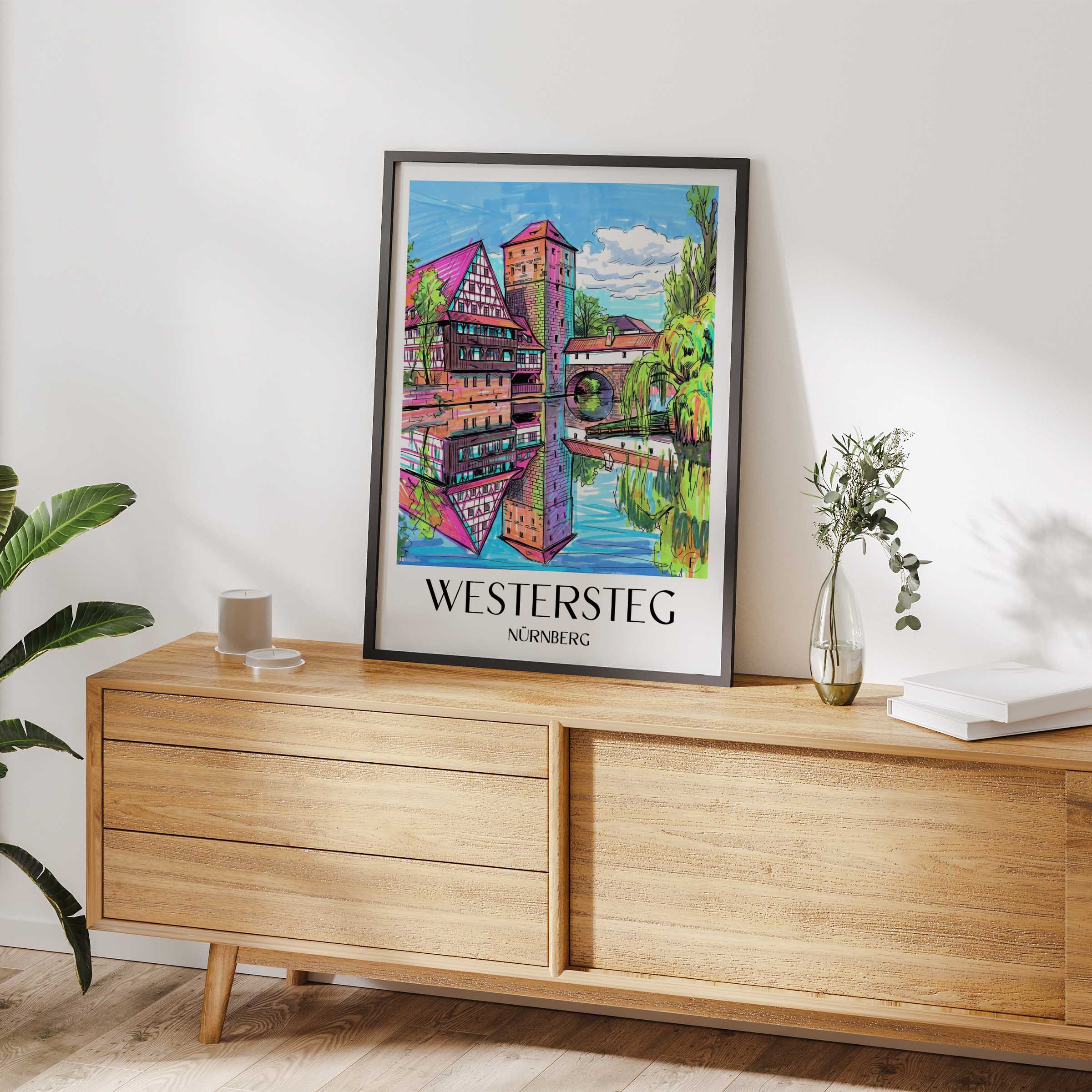 westersteg-nürnberg-deutschland-poster-graffiti