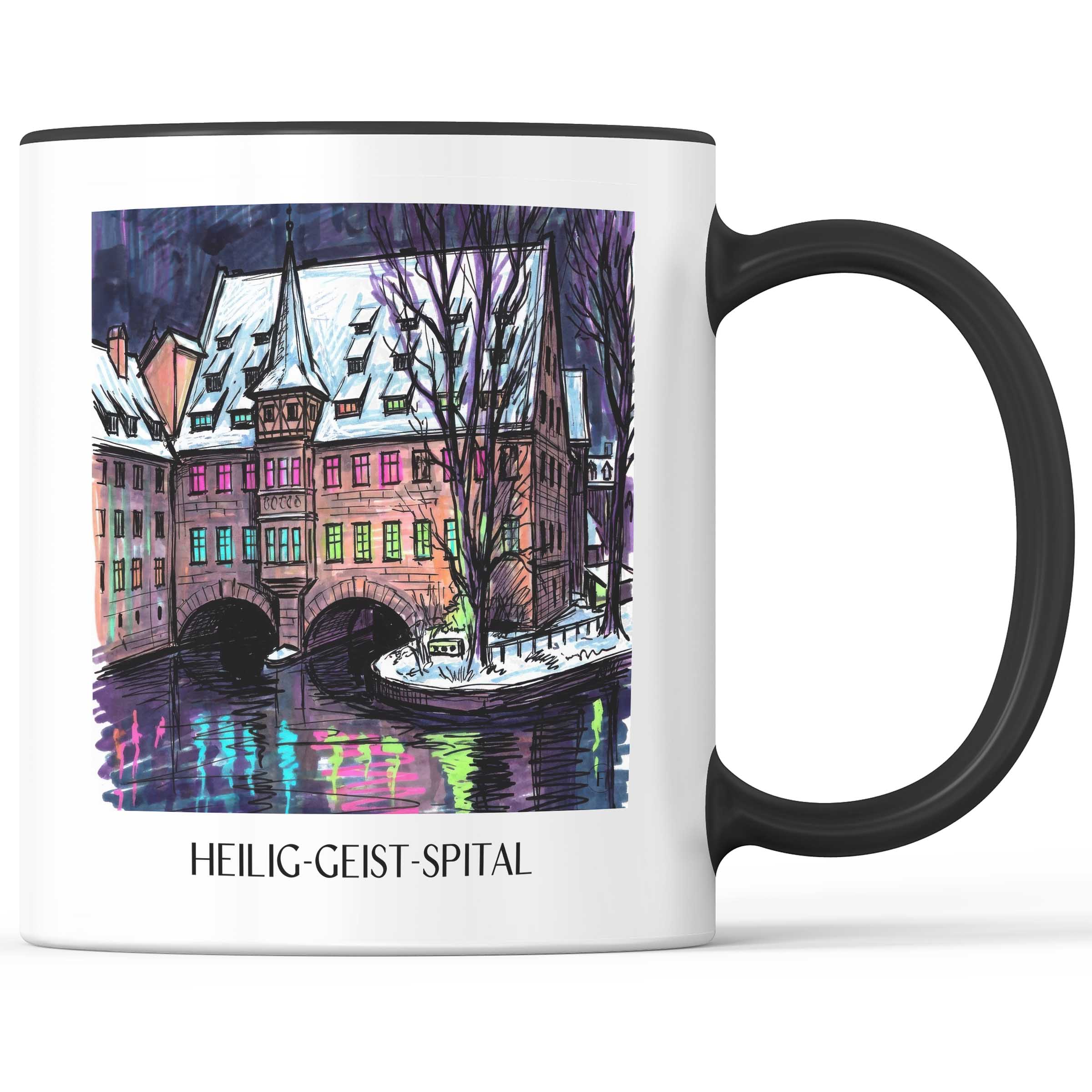 heilig-geist-spital-nürnberg-deutschland-kaffeebecher-graffiti