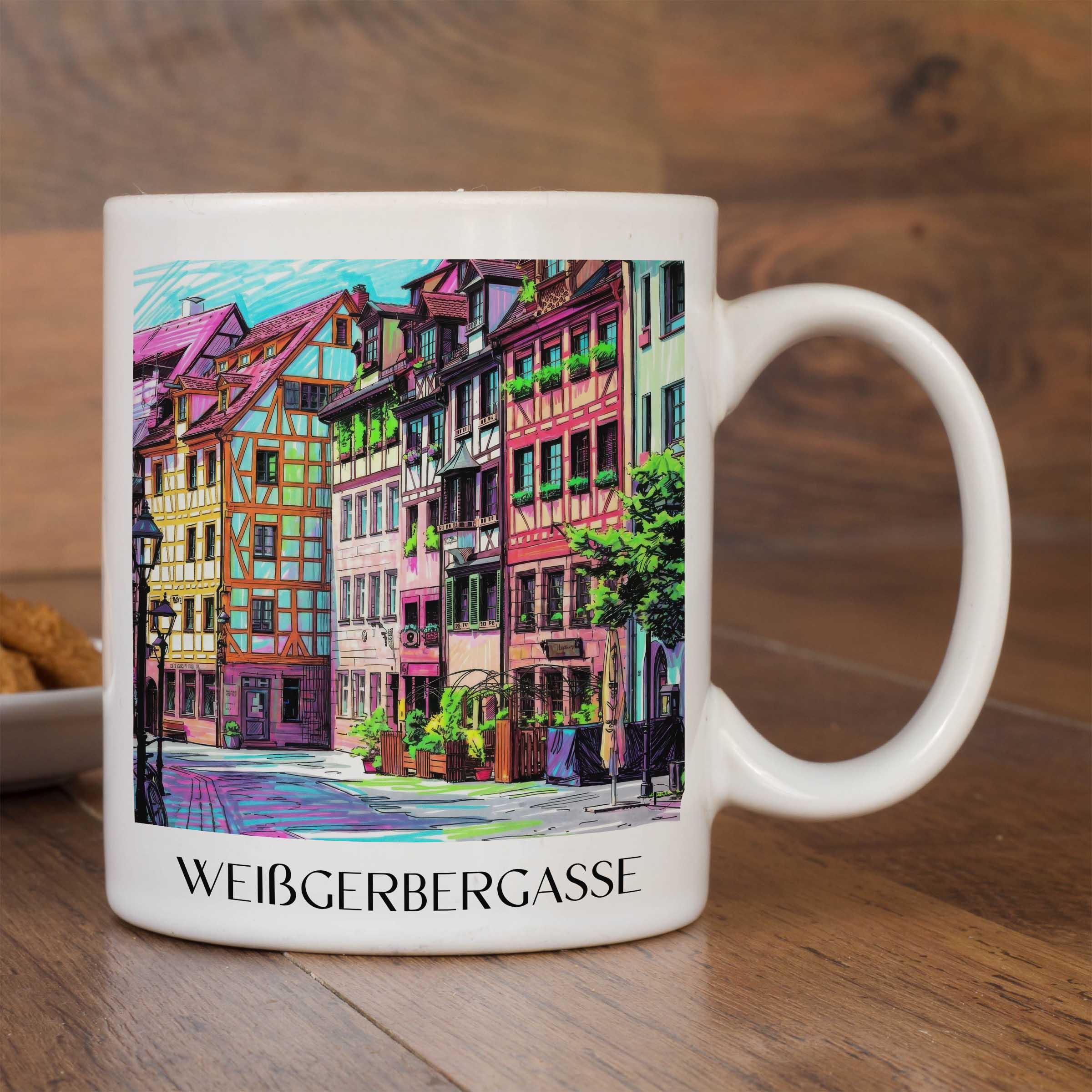 weißgerbergasse-nürnberg-deutschland-kaffeebecher-graffiti