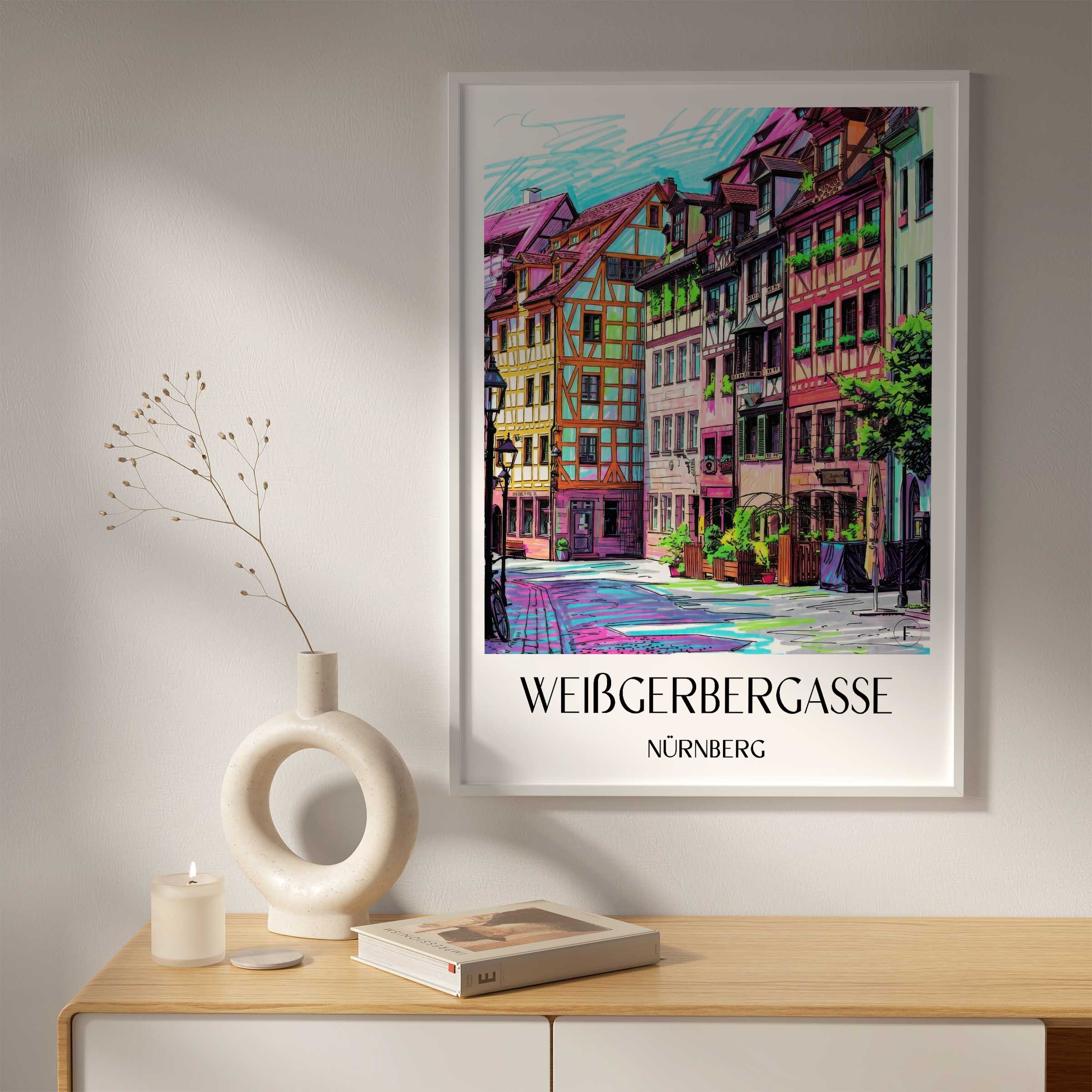weißgerbergasse-nürnberg-deutschland-poster-graffiti