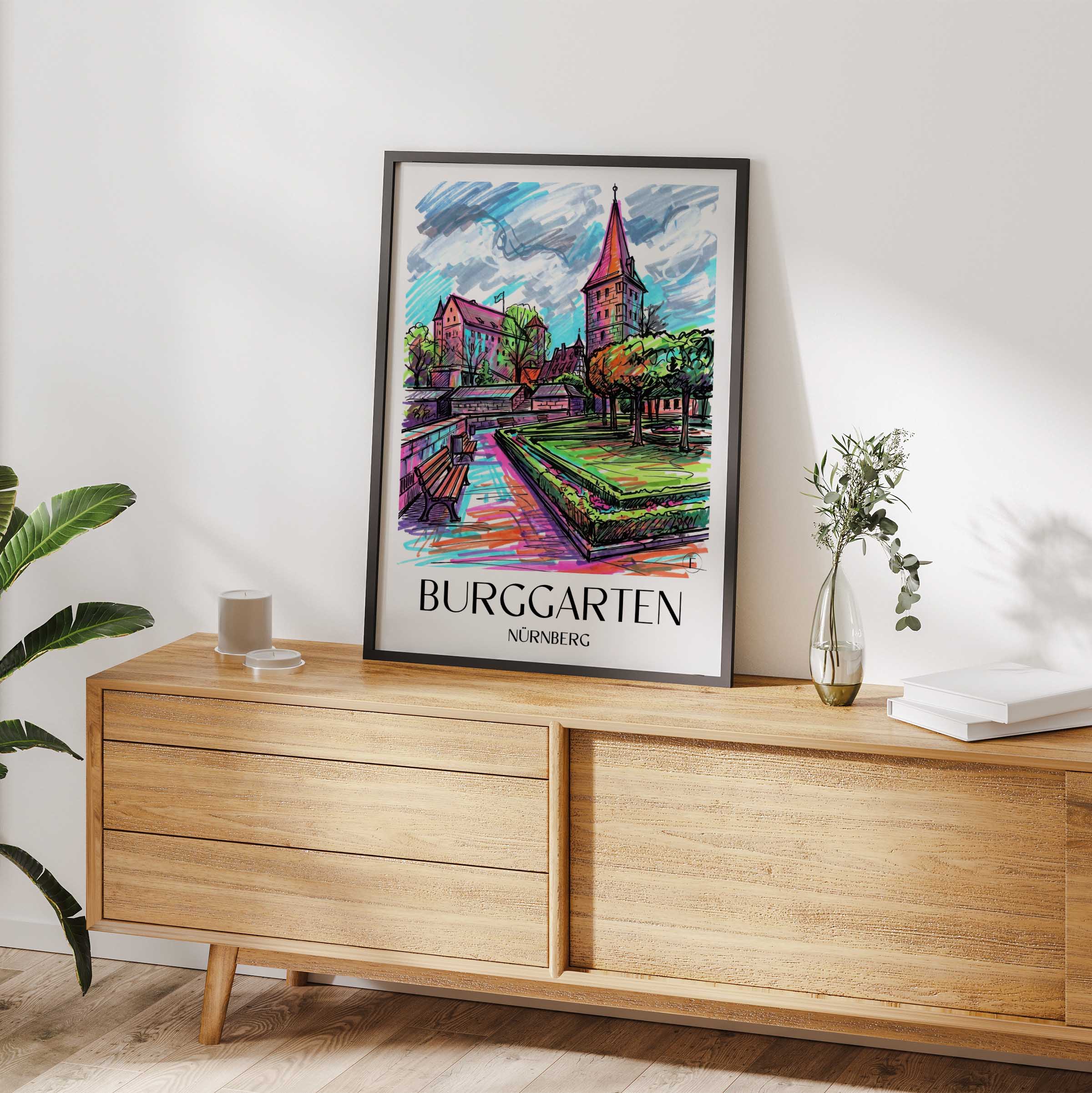 burggarten-nürnberg-deutschland-poster-graffiti