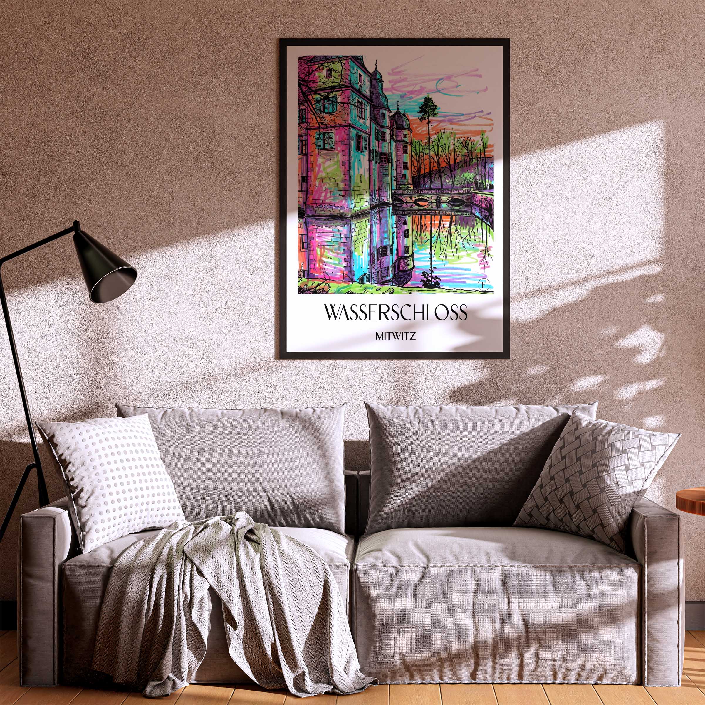 wasserschloss-mitwitz-deutschland-poster-graffiti