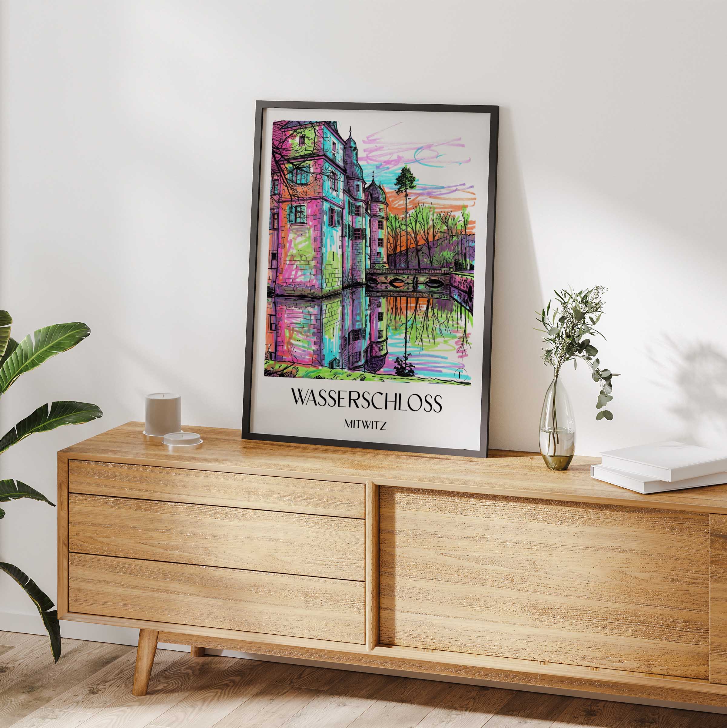 wasserschloss-mitwitz-deutschland-poster-graffiti