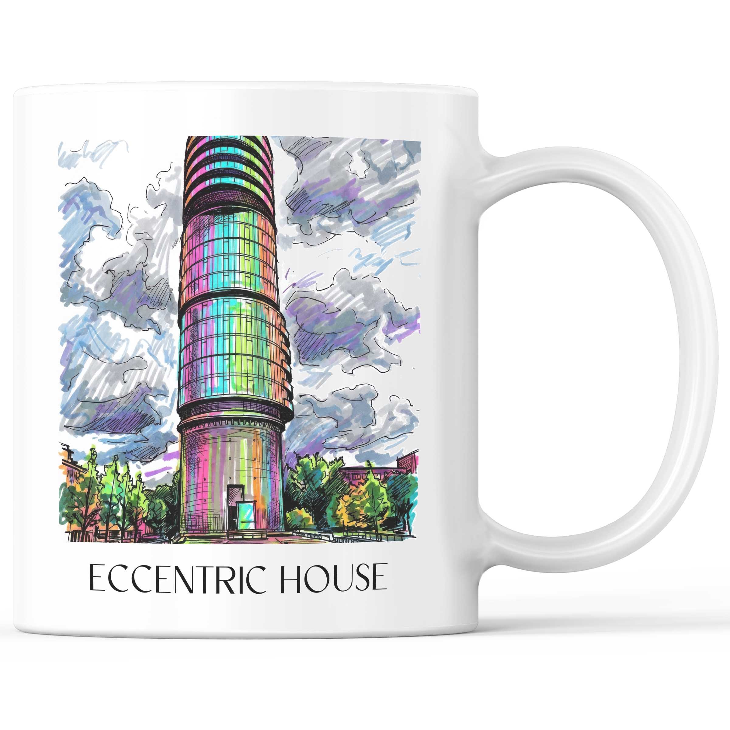 Exzenterhaus Kaffeebecher - Bochum - Deutschland Becher - Kaffeetasse im Tag Graffiti Stil
