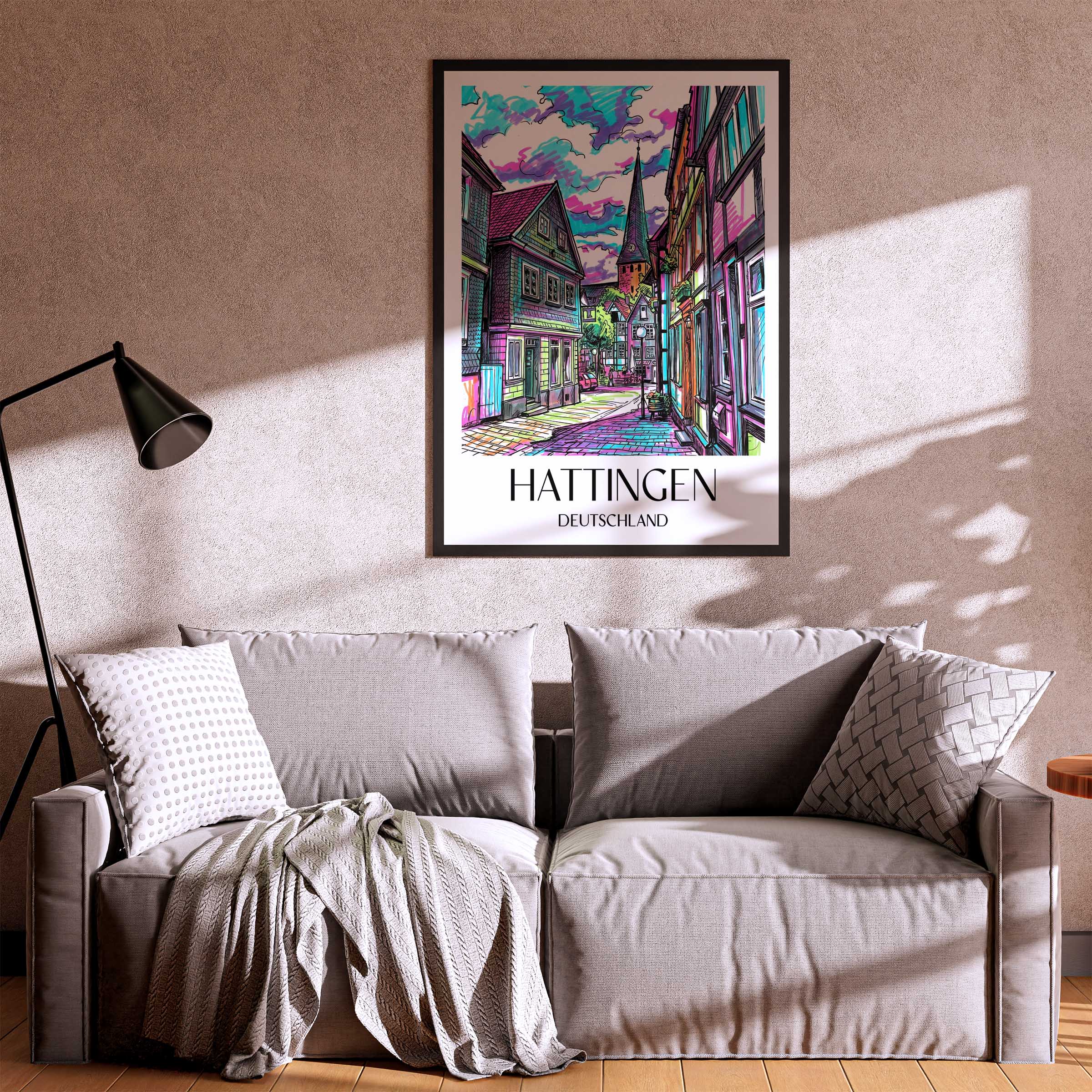 hattingen-deutschland-poster-graffiti