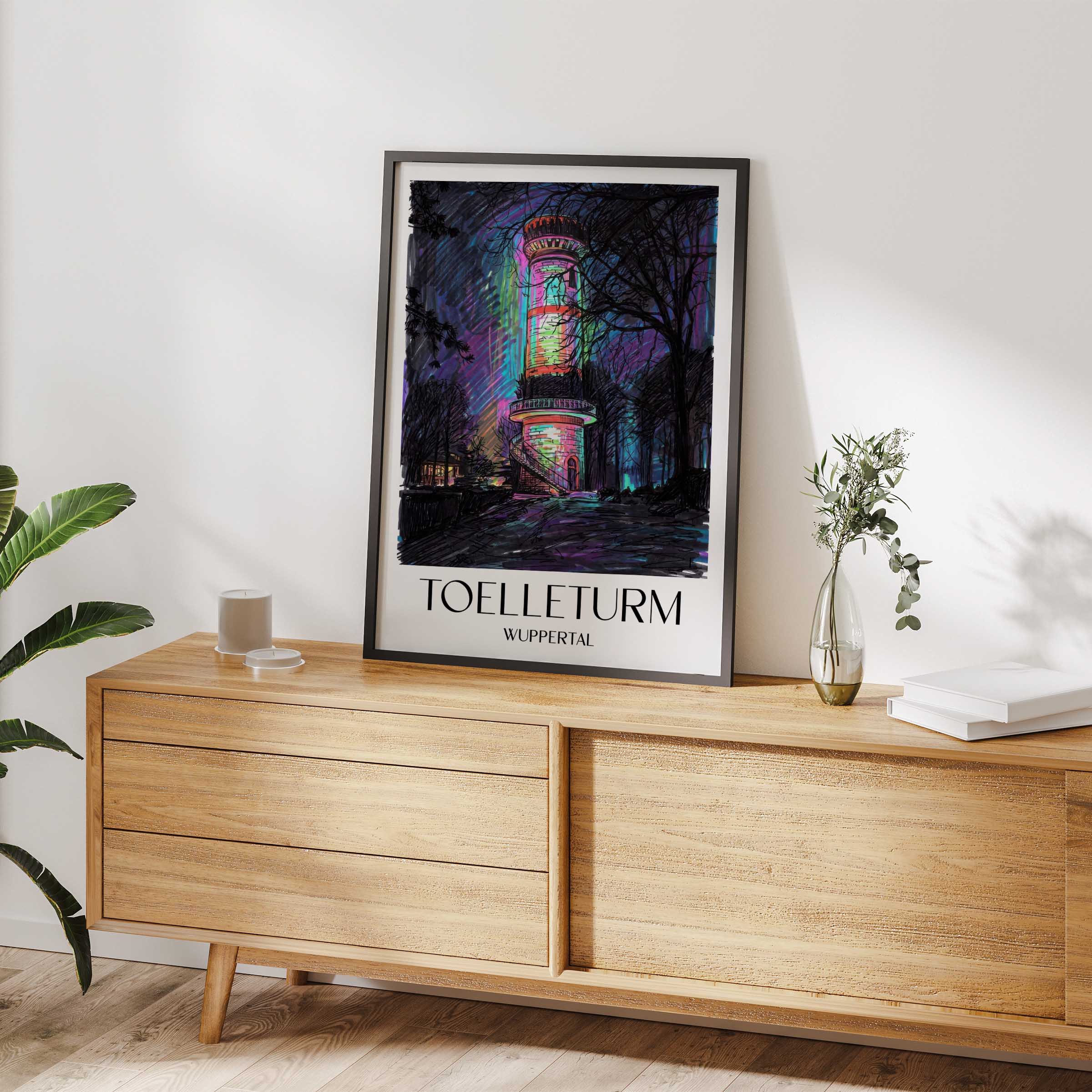 toelleturm-wuppertal-deutschland-poster-graffiti