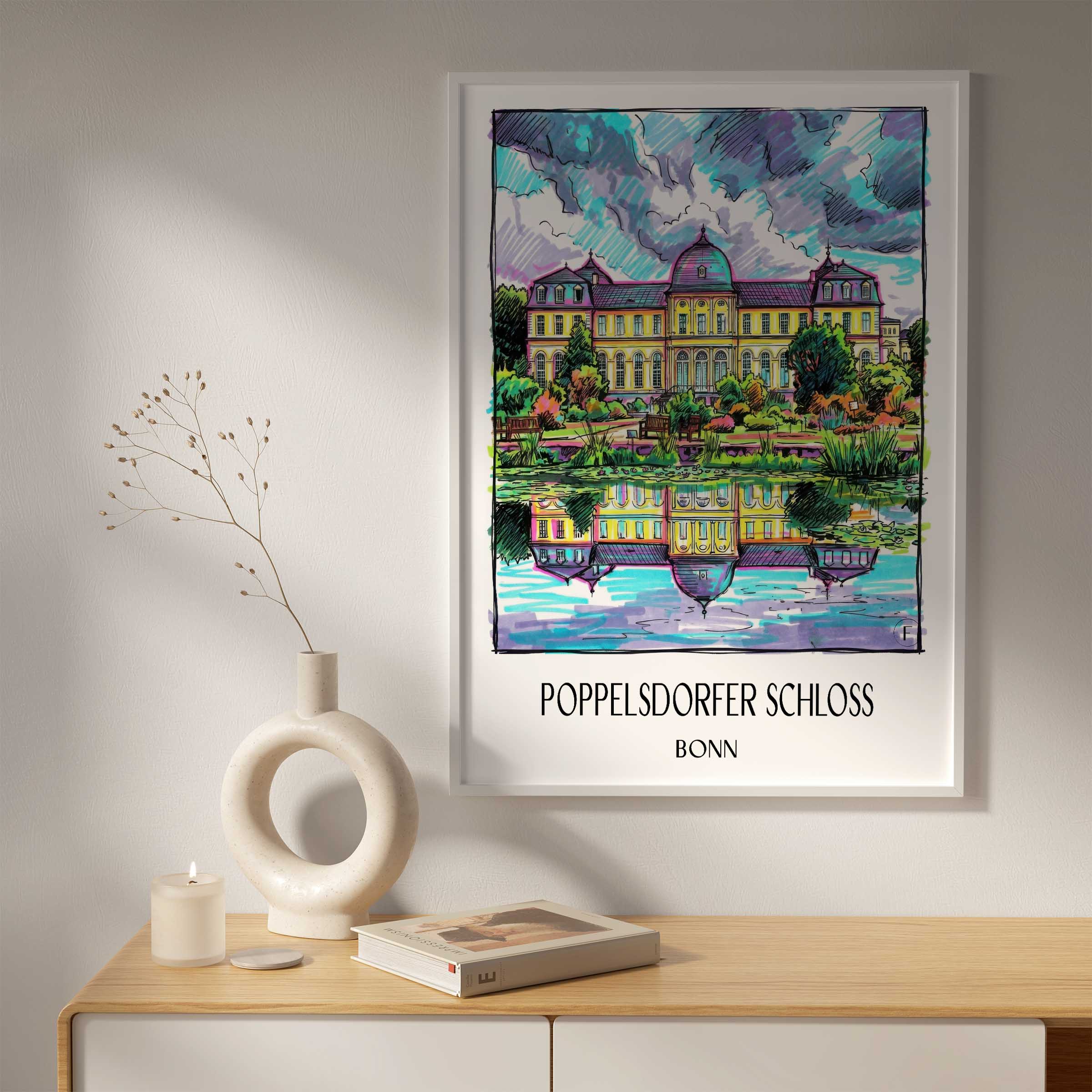 poppelsdorfer-schloss-bonn-deutschland-poster-graffiti