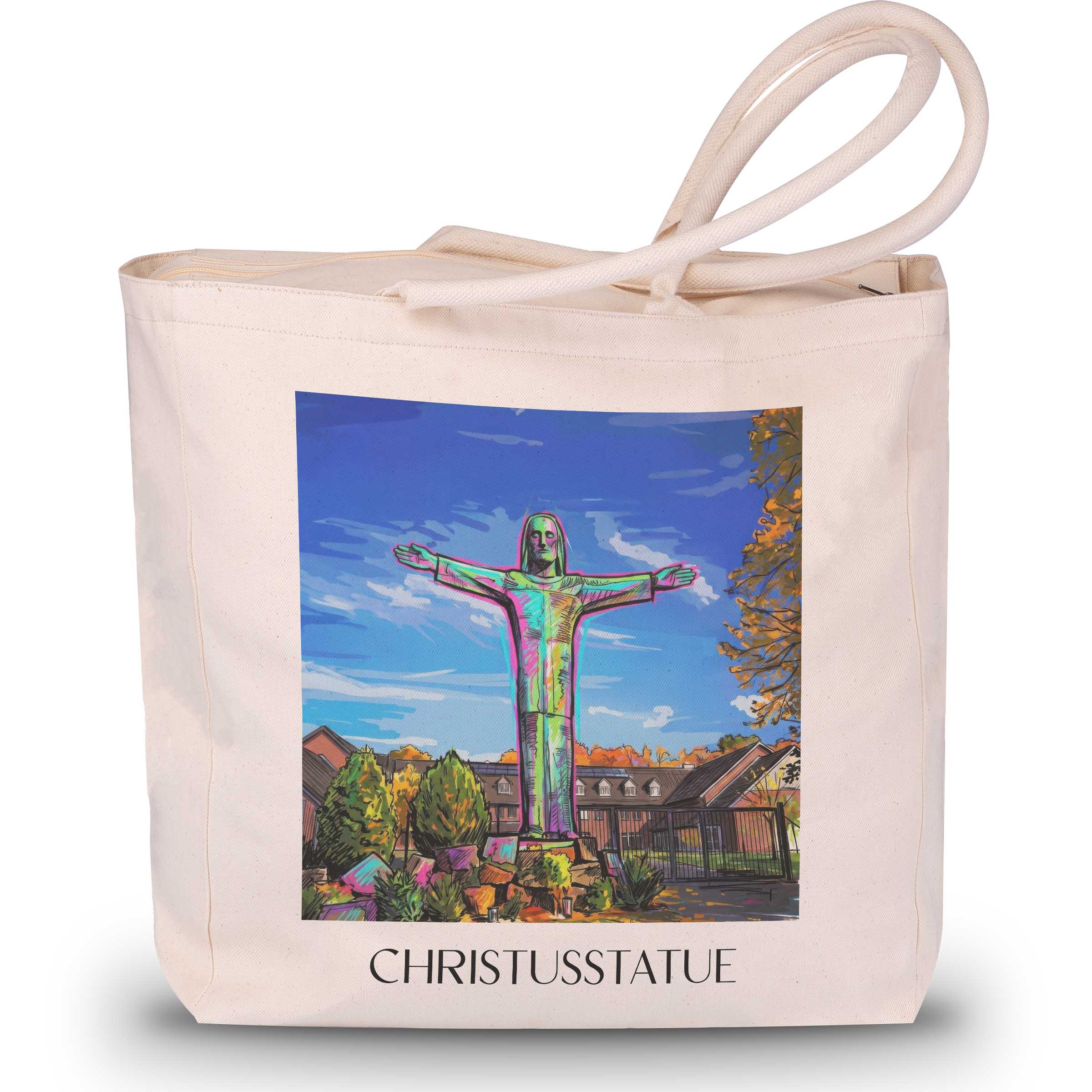 christusstatue-sankt-augustin-deutschland-einkaufstasche-graffiti