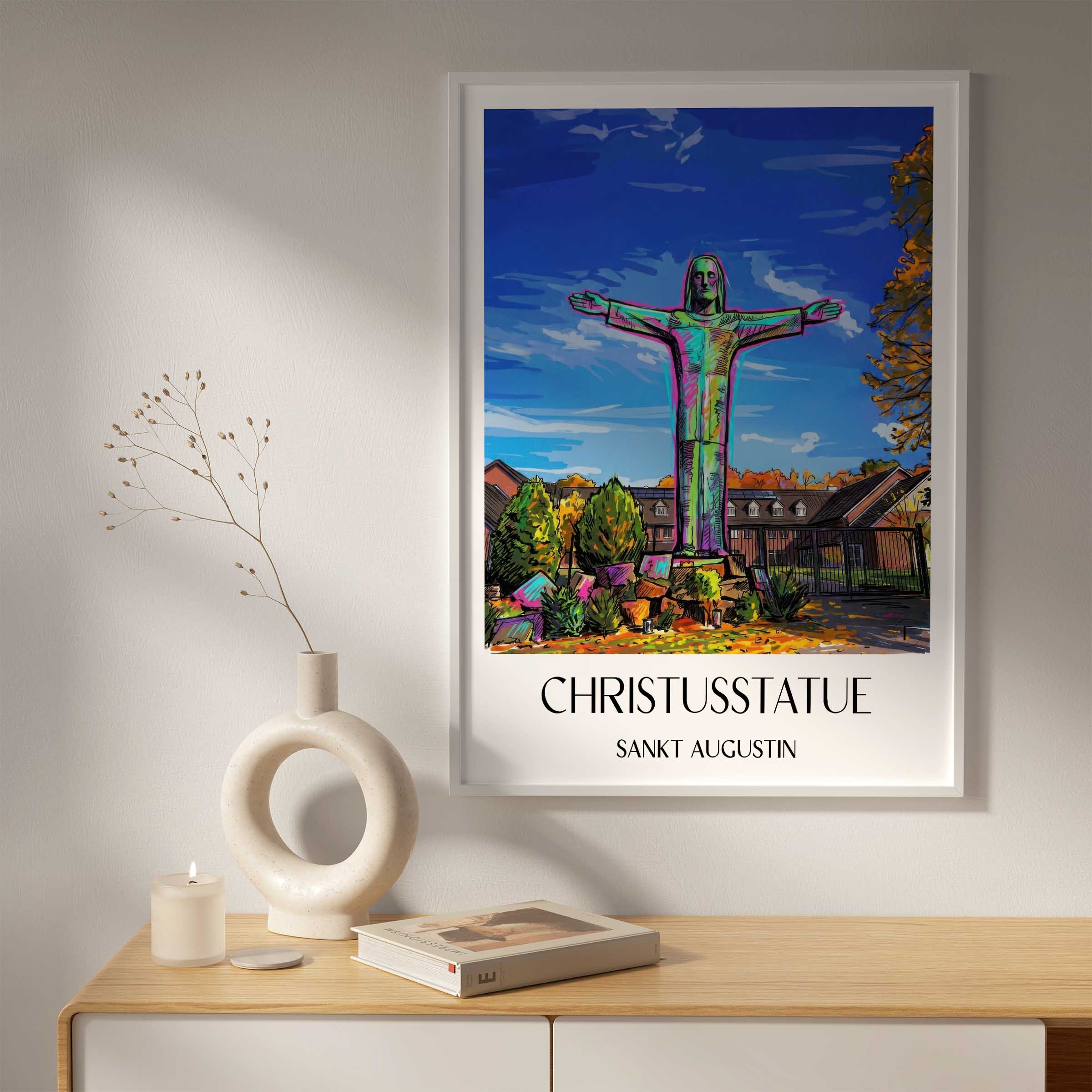 christusstatue-sankt-augustin-deutschland-poster-graffiti