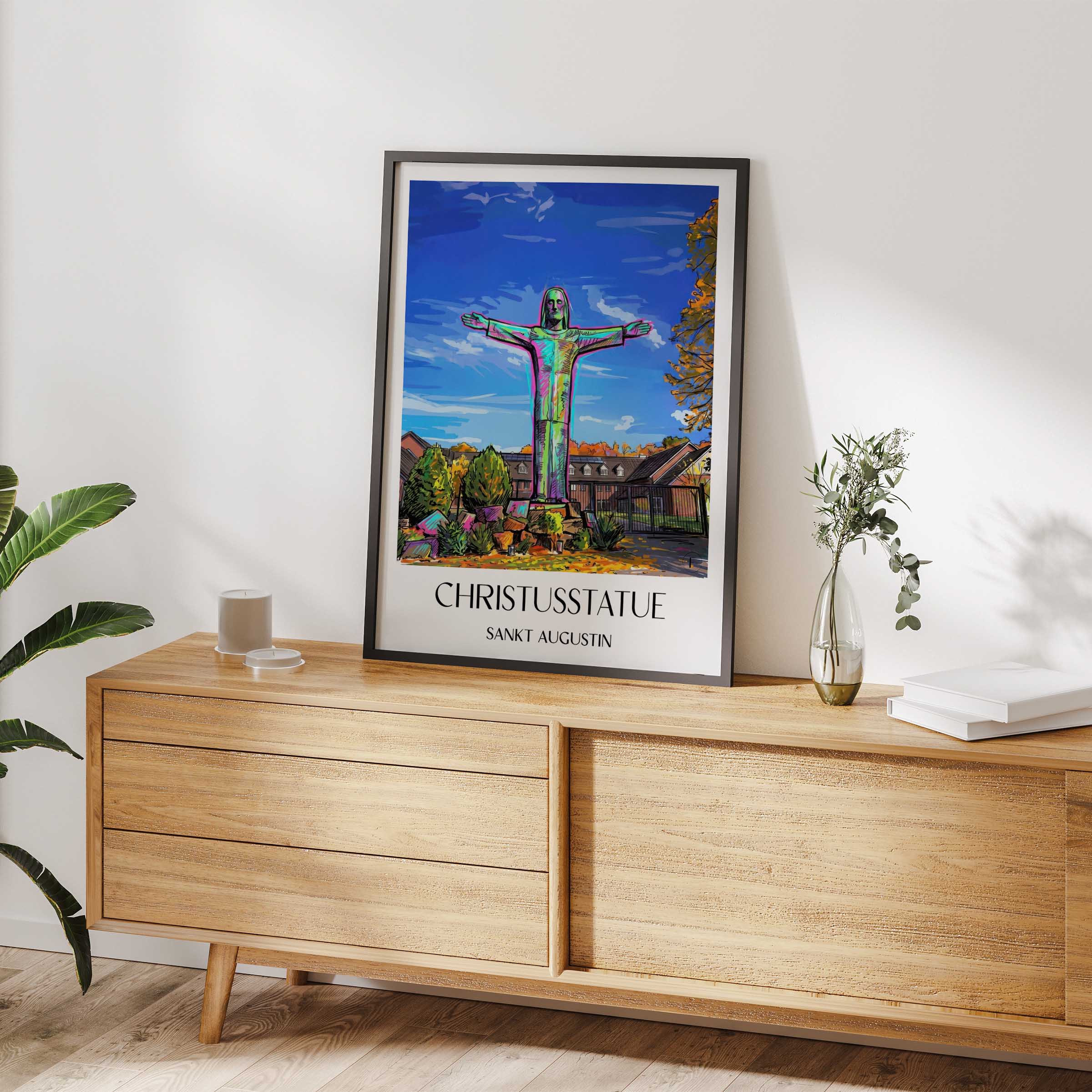 christusstatue-sankt-augustin-deutschland-poster-graffiti