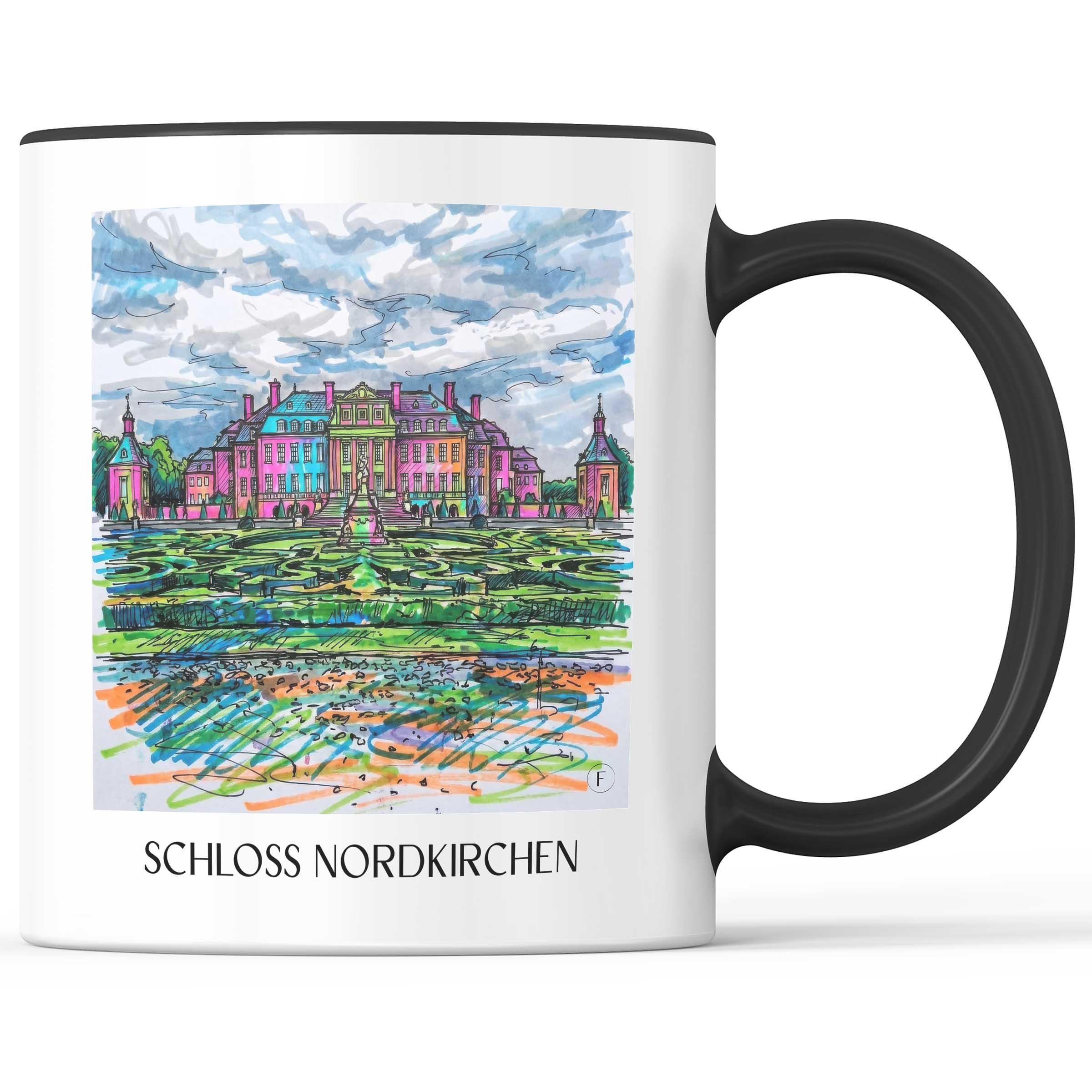 schloss-nordkirchen-münsterland-deutschland-kaffeebecher-graffiti