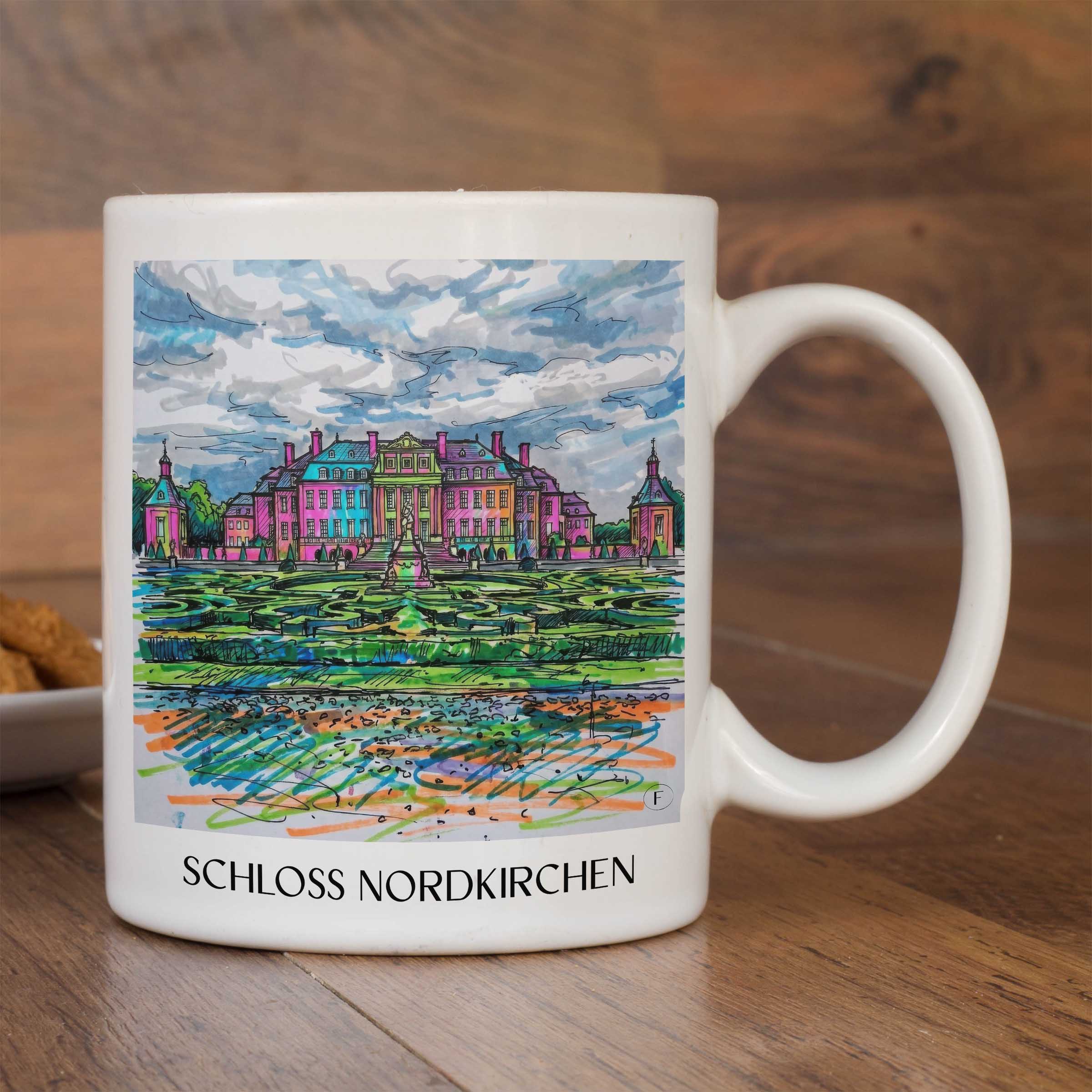 schloss-nordkirchen-münsterland-deutschland-kaffeebecher-graffiti