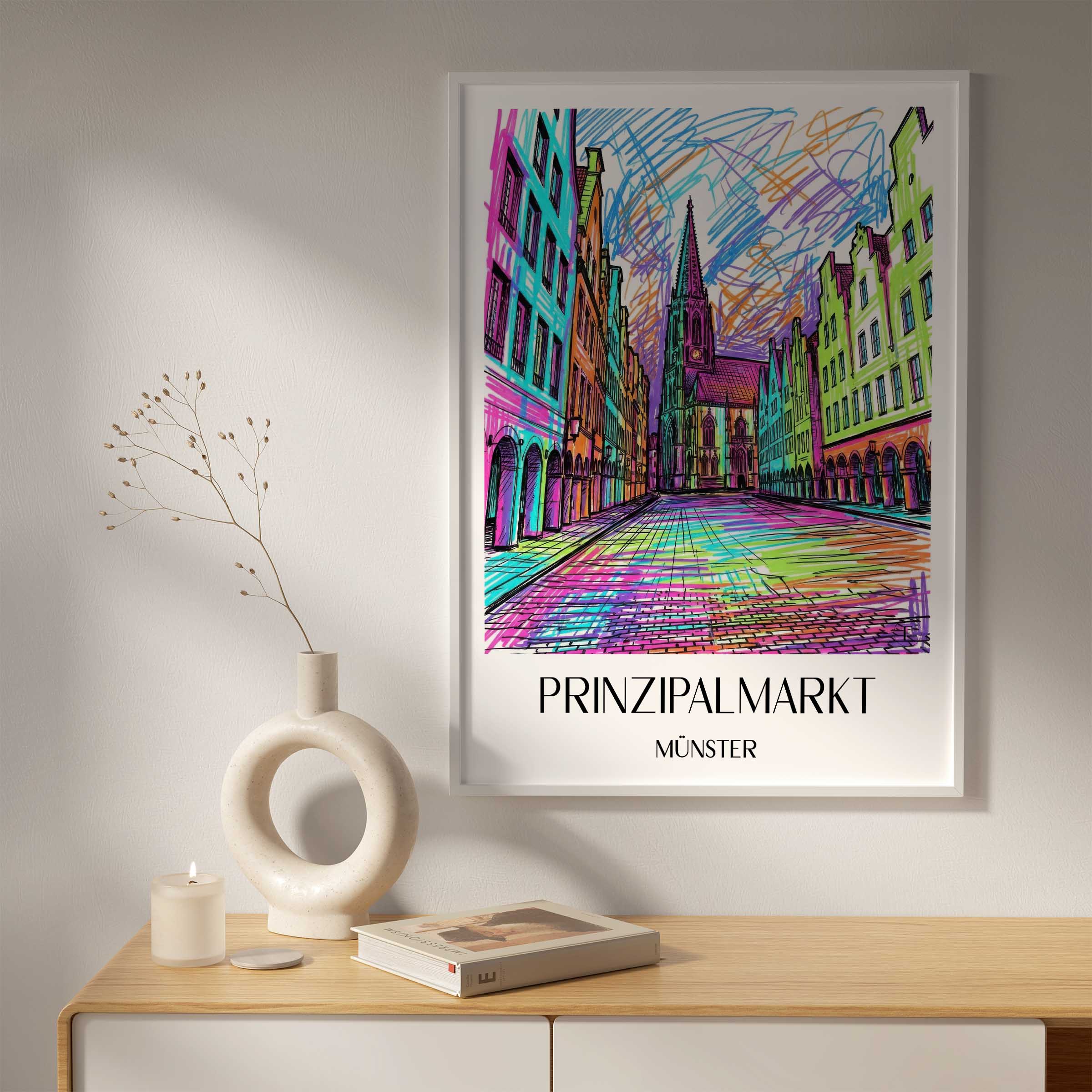 prinzipalmarkt-münster-deutschland-poster-graffiti