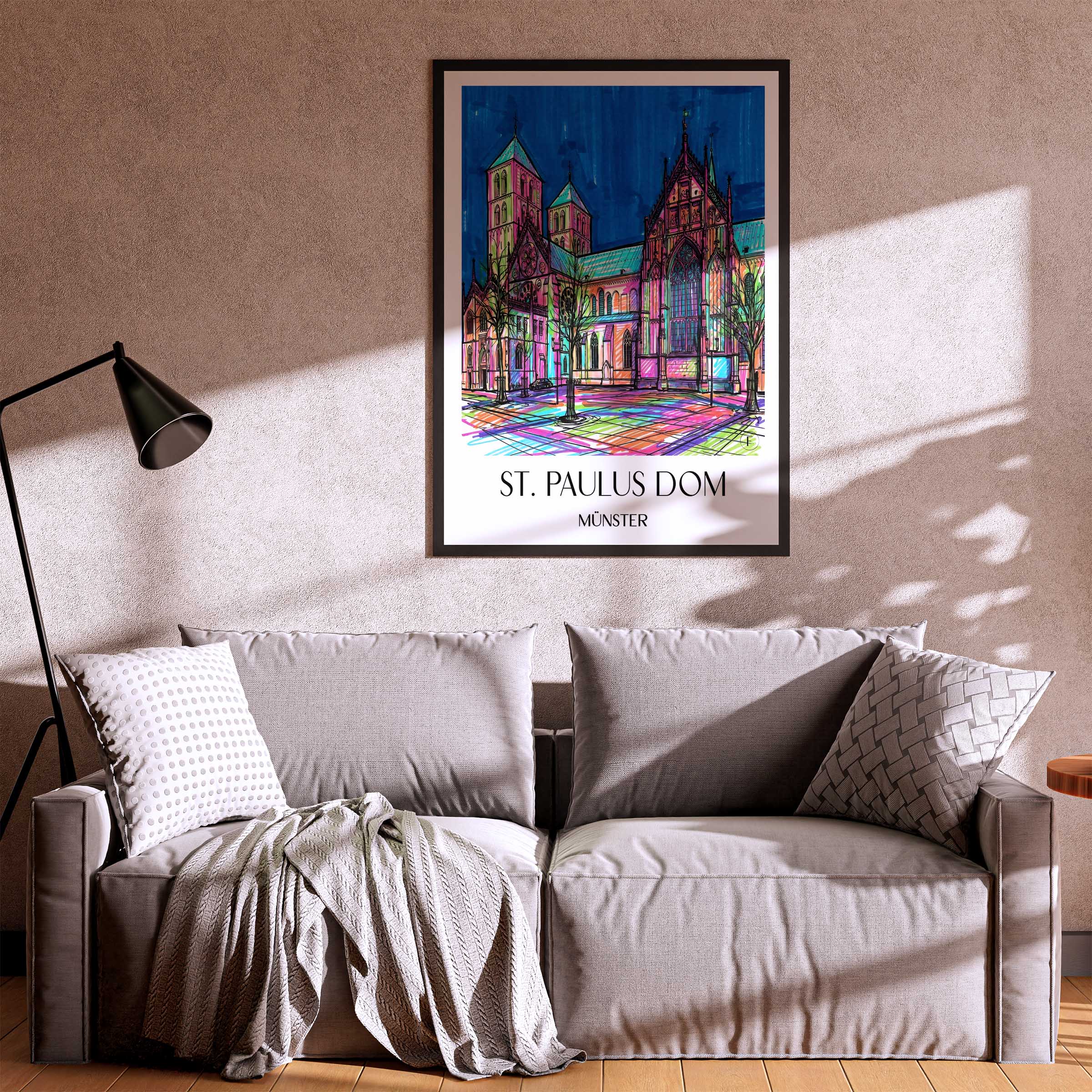 st.-paulus-dom-münster-deutschland-poster-graffiti
