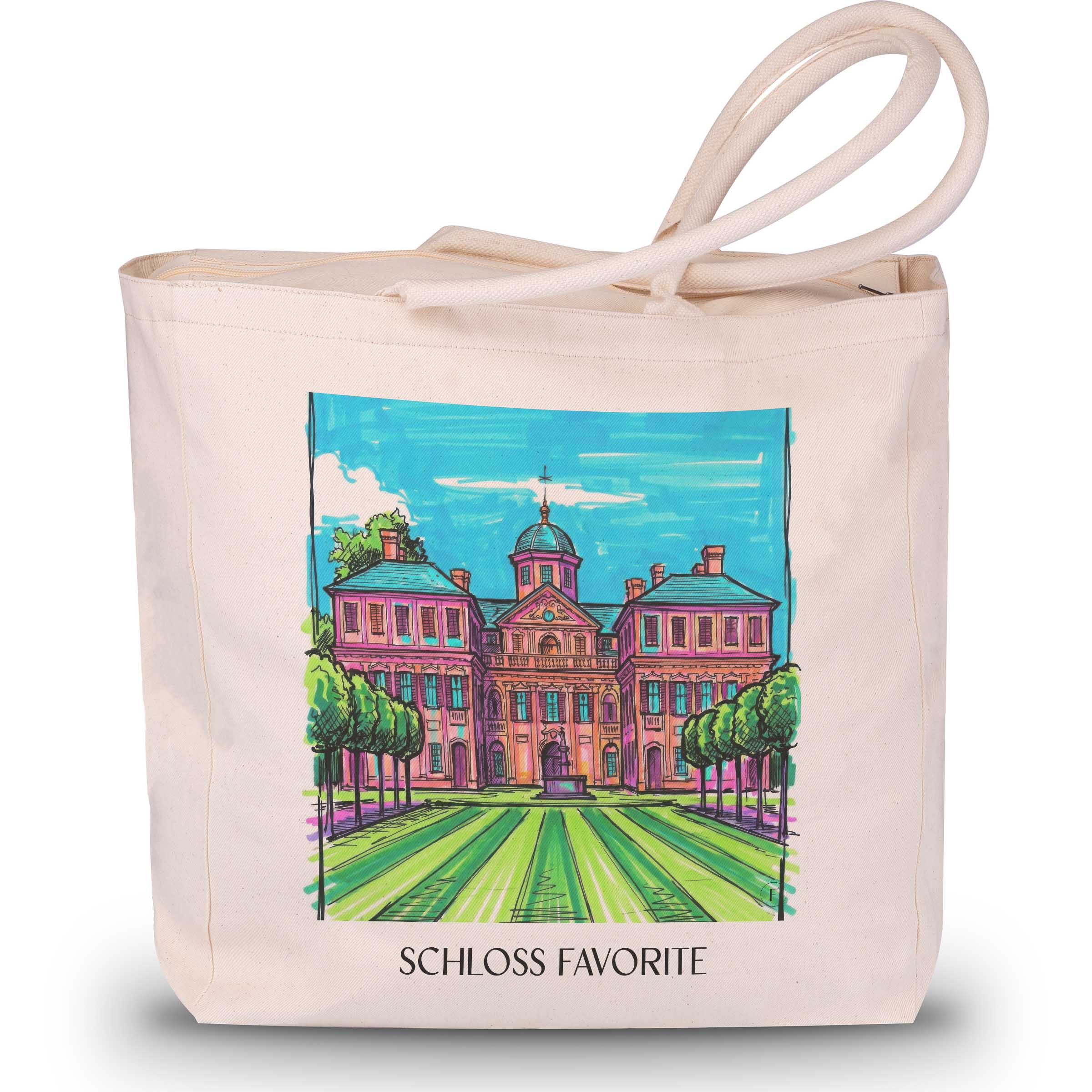 schloss-favorite-rastatt-deutschland-einkaufstasche-graffiti
