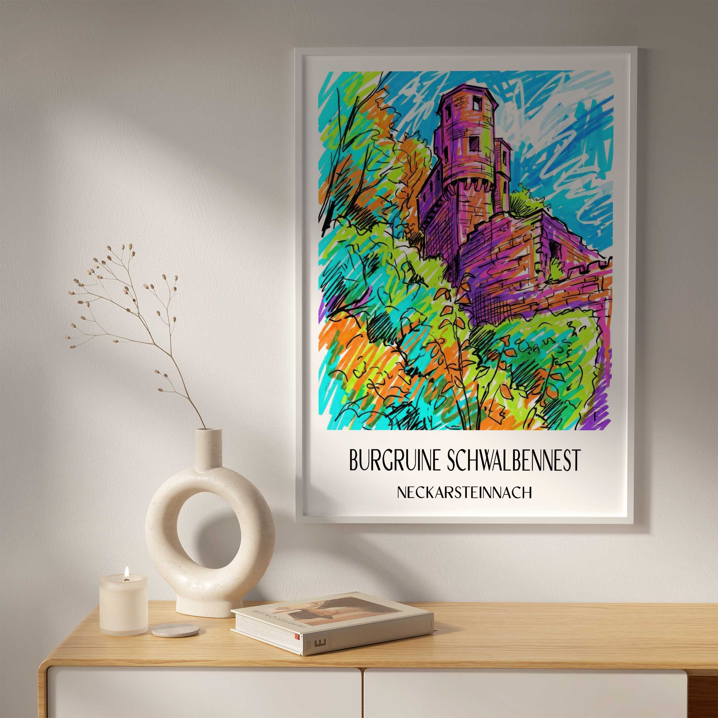 burgruine-schwalbennest-neckarsteinnach-deutschland-poster-graffiti
