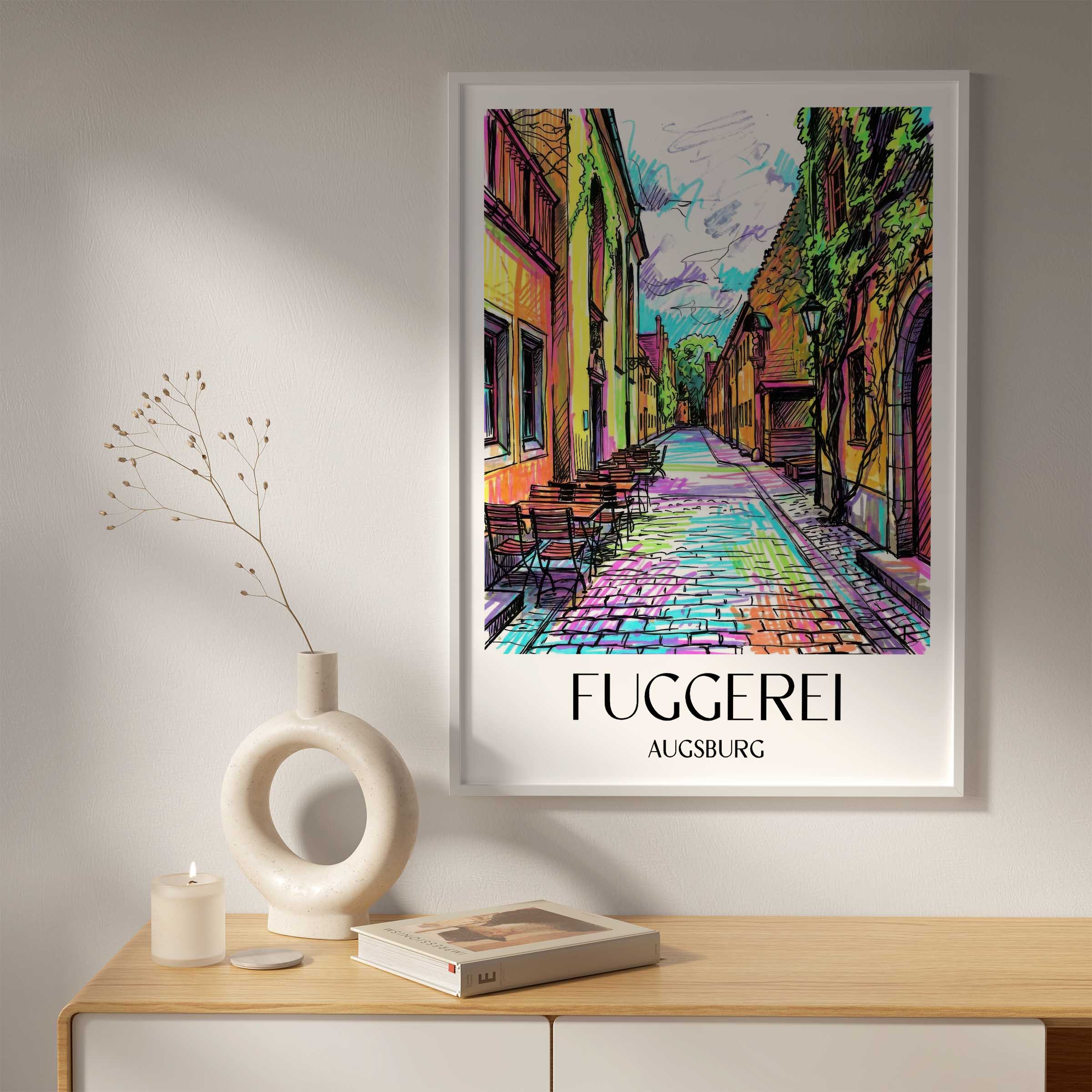 fuggerei-augsburg-deutschland-poster-graffiti