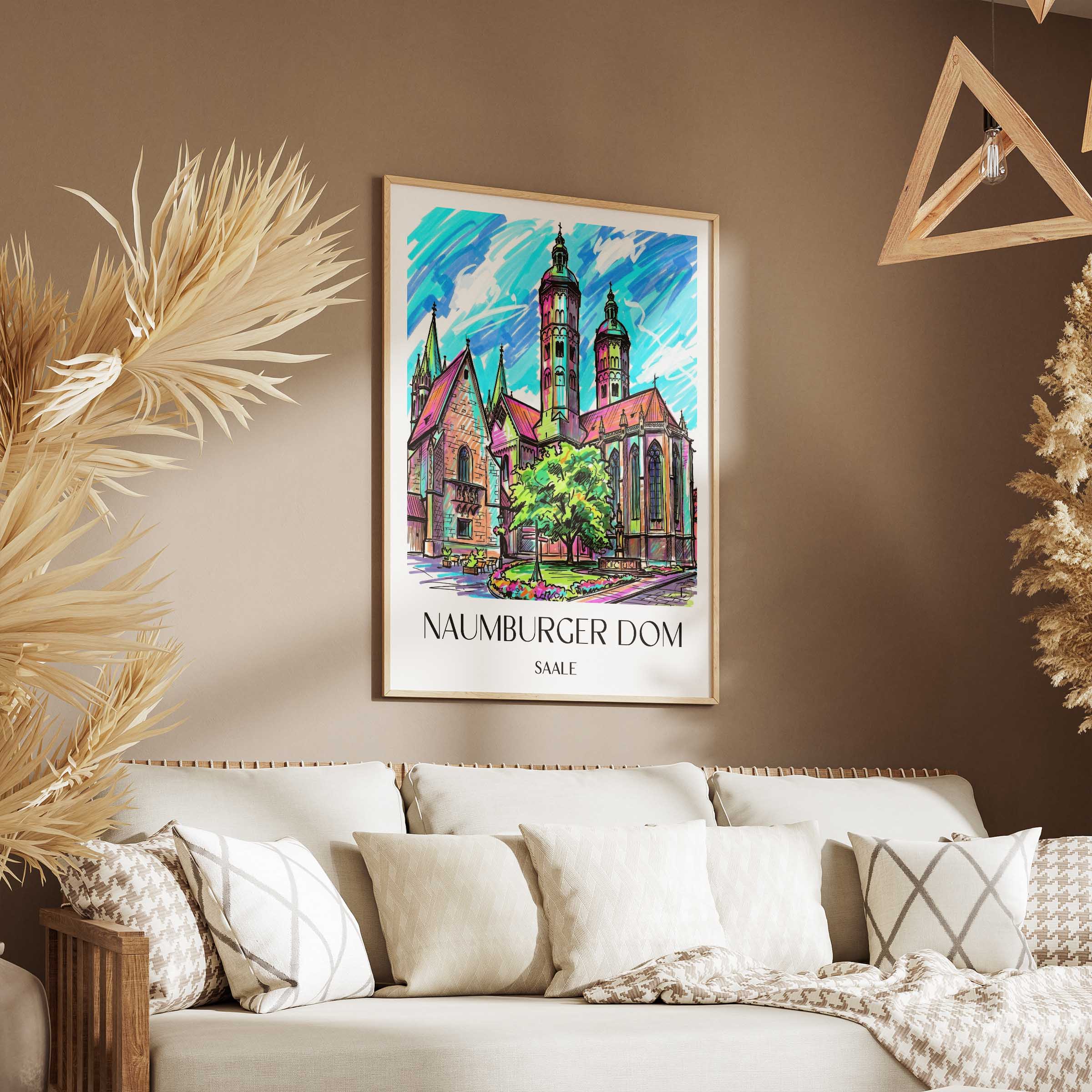 naumburger-dom--saale-deutschland-poster-graffiti