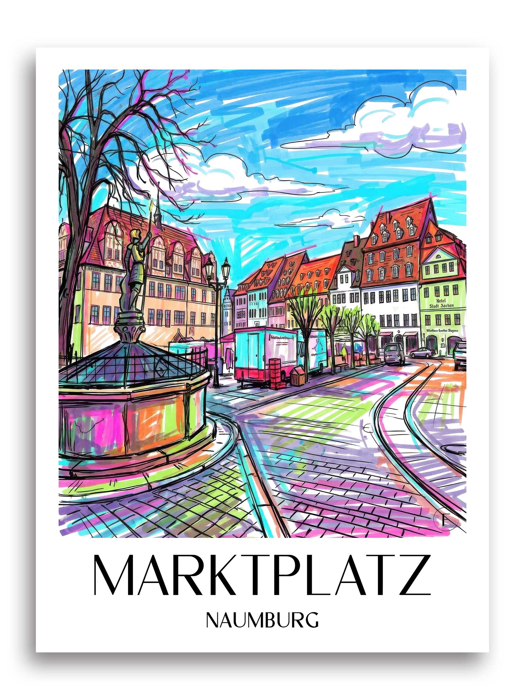 marktplatz-naumburg-deutschland-poster-graffiti