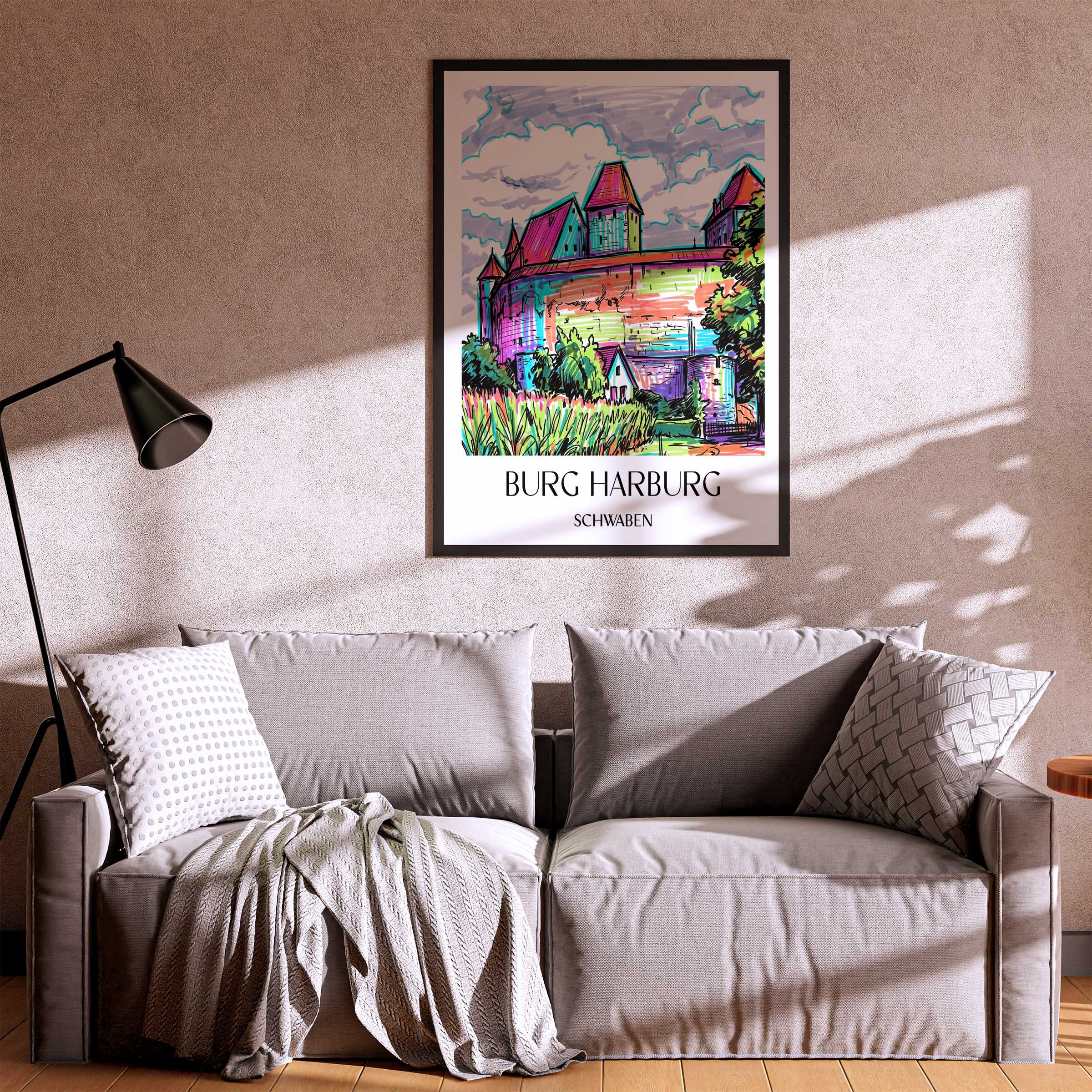 burg-harburg-schwaben-deutschland-poster-graffiti