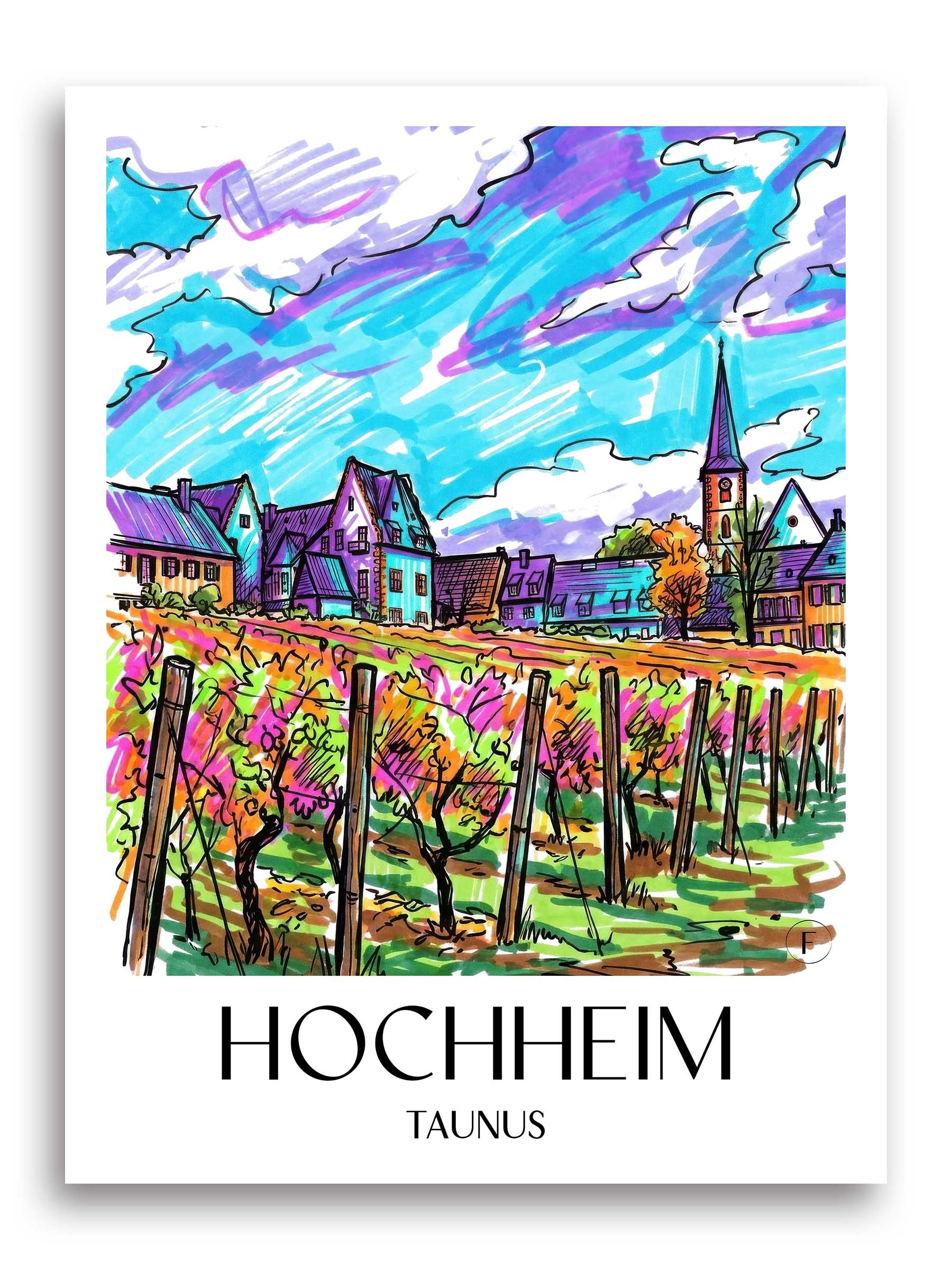 hochheim-taunus-deutschland-poster-graffiti