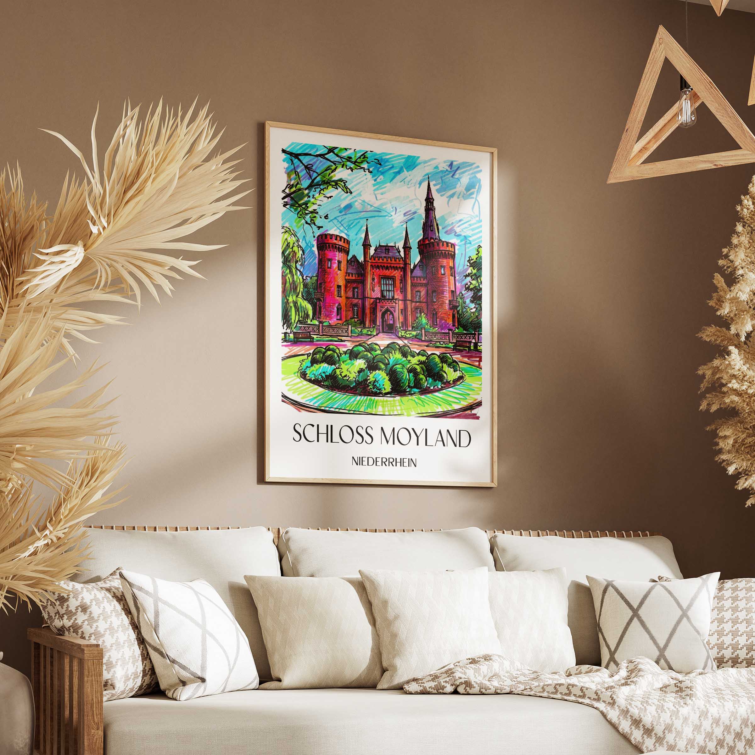 schloss-moyland-niederrhein-deutschland-poster-graffiti