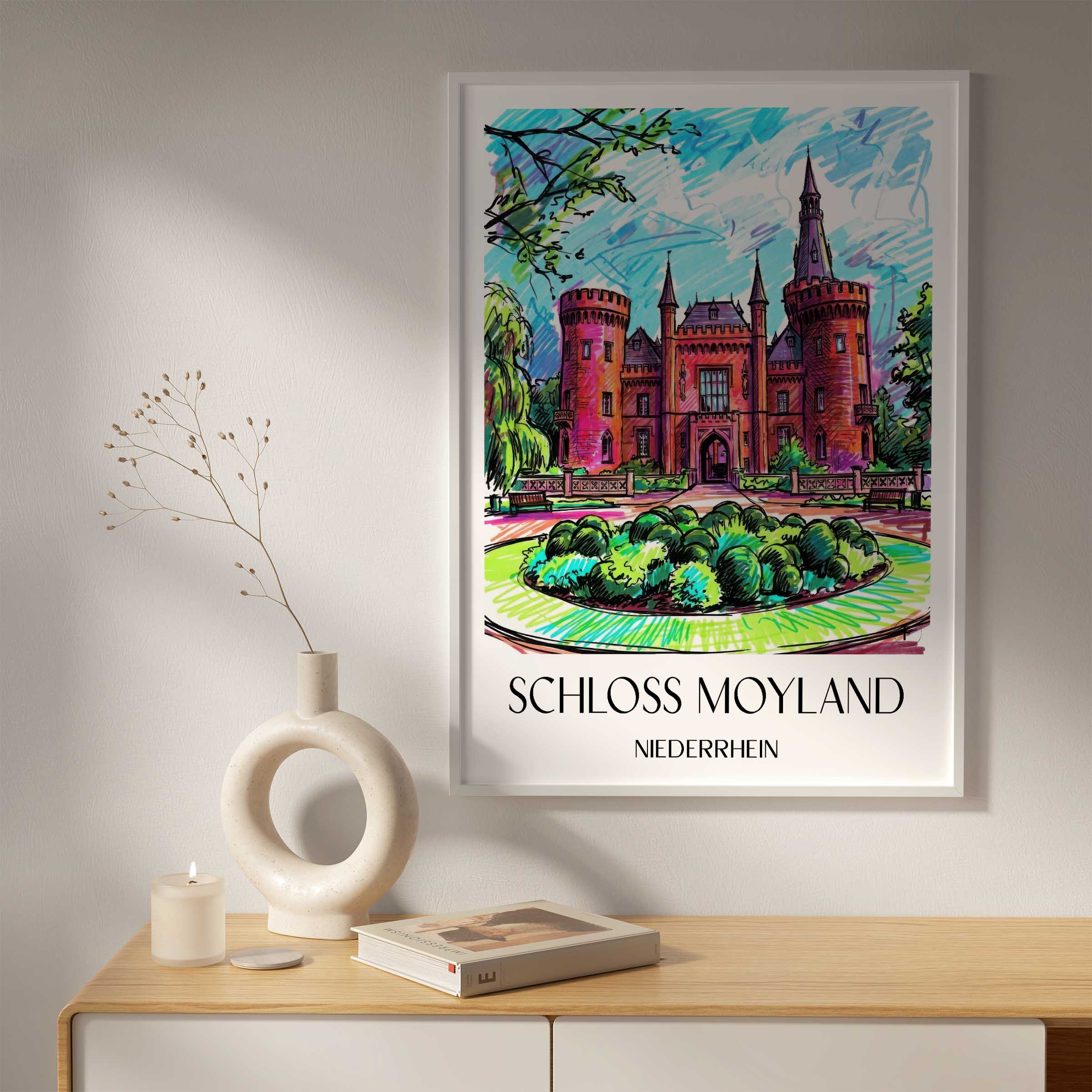 schloss-moyland-niederrhein-deutschland-poster-graffiti