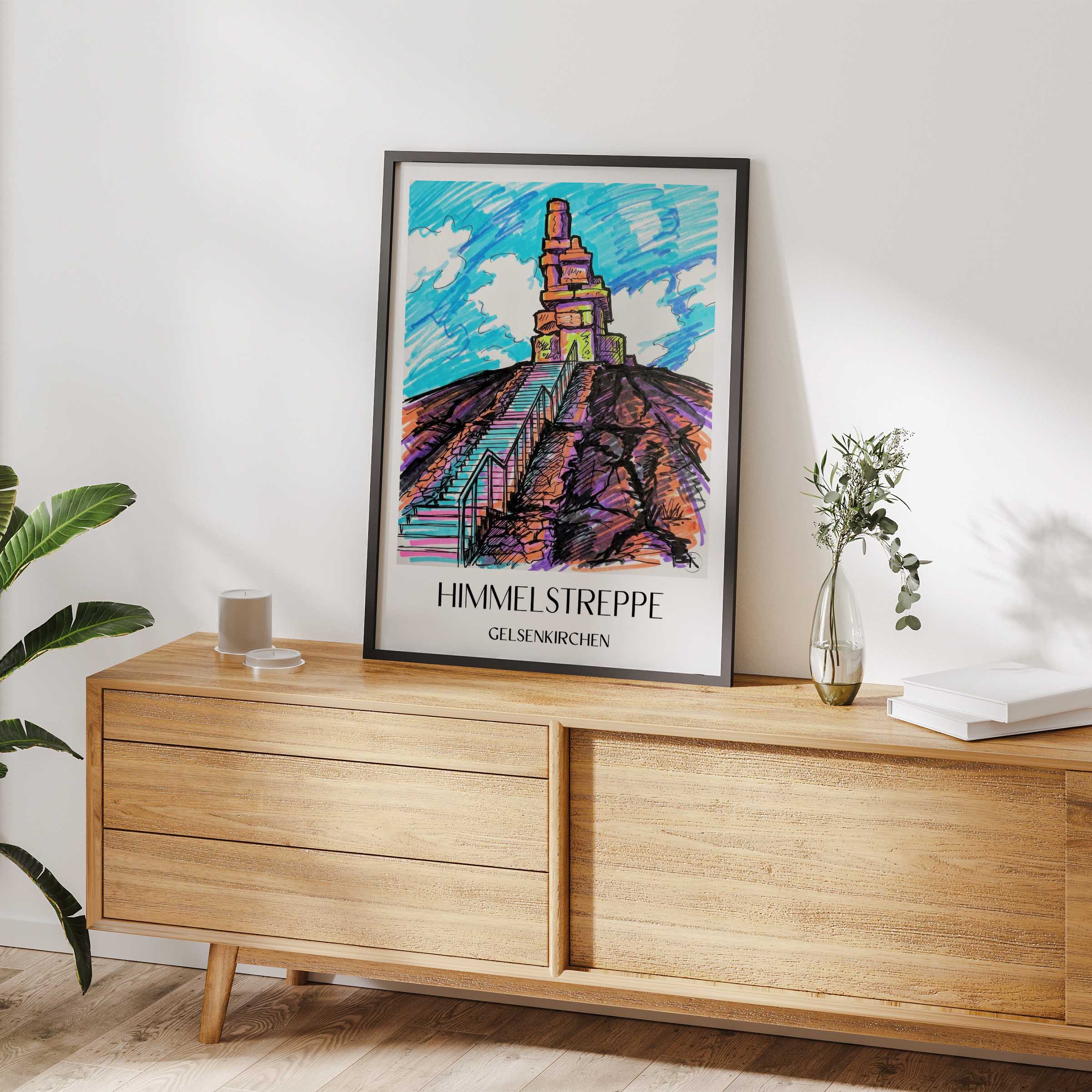 himmelstreppe-gelsenkirchen-deutschland-poster-graffiti