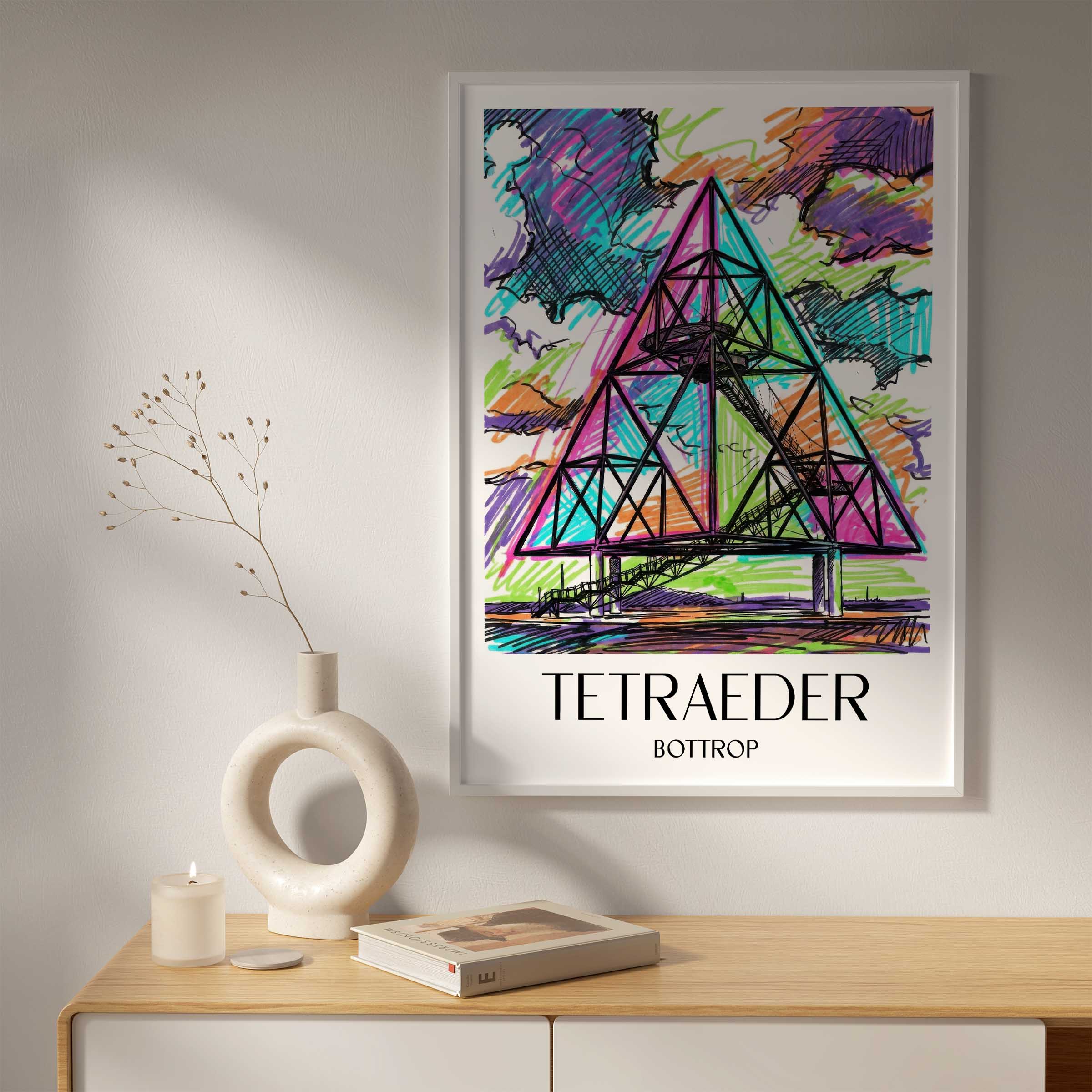 tetraeder-bottrop-deutschland-poster-graffiti
