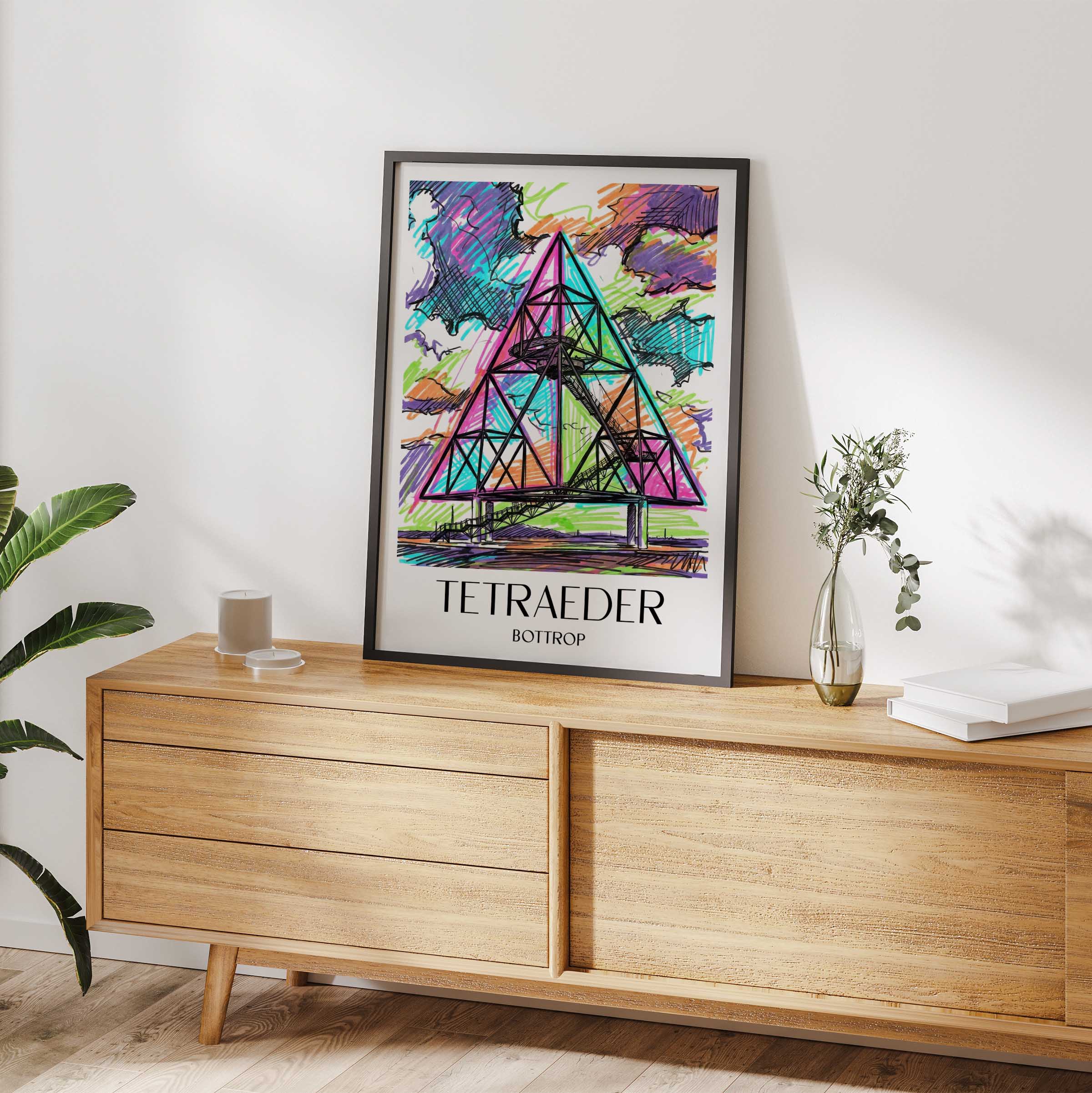tetraeder-bottrop-deutschland-poster-graffiti