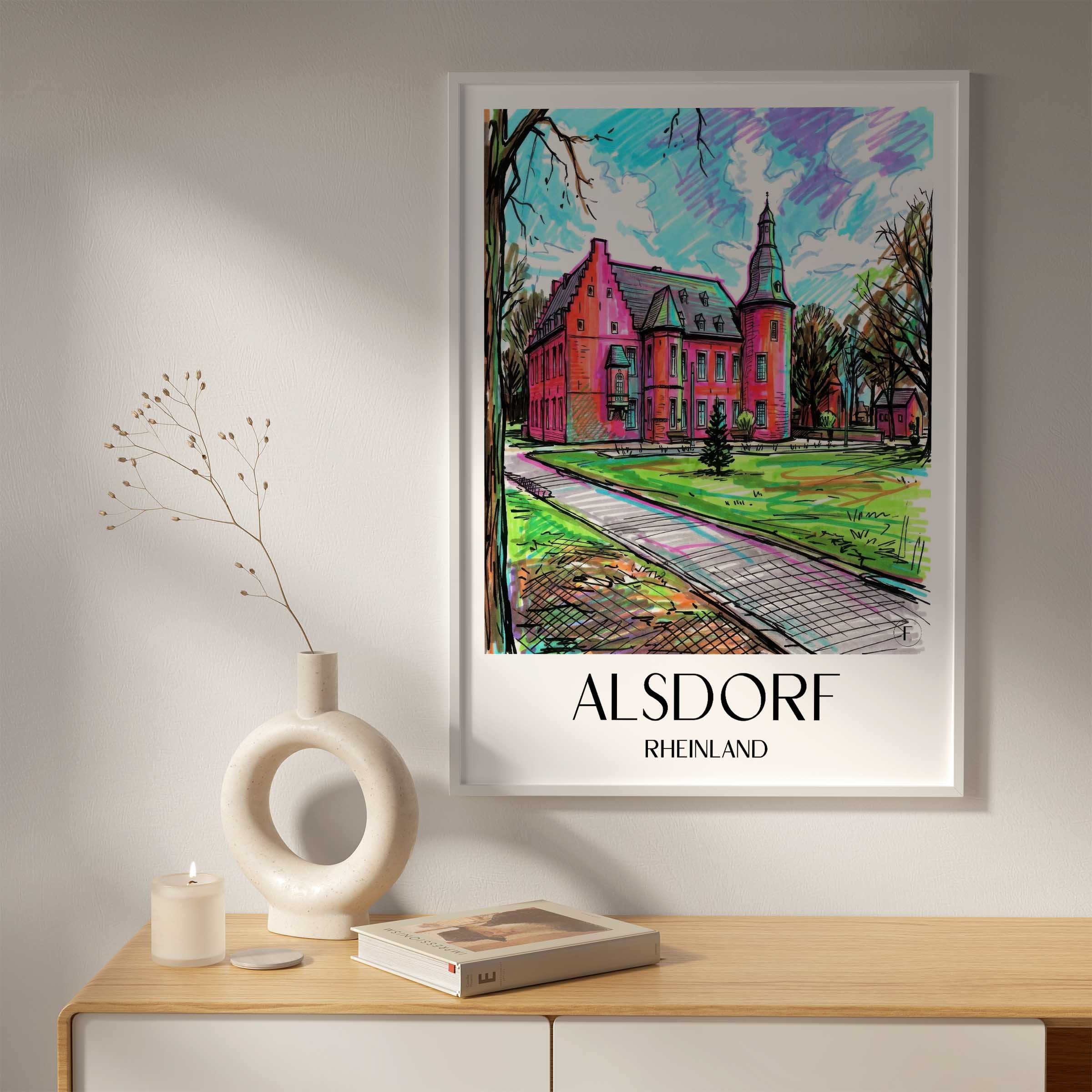 alsdorf-rheinland-deutschland-poster-graffiti