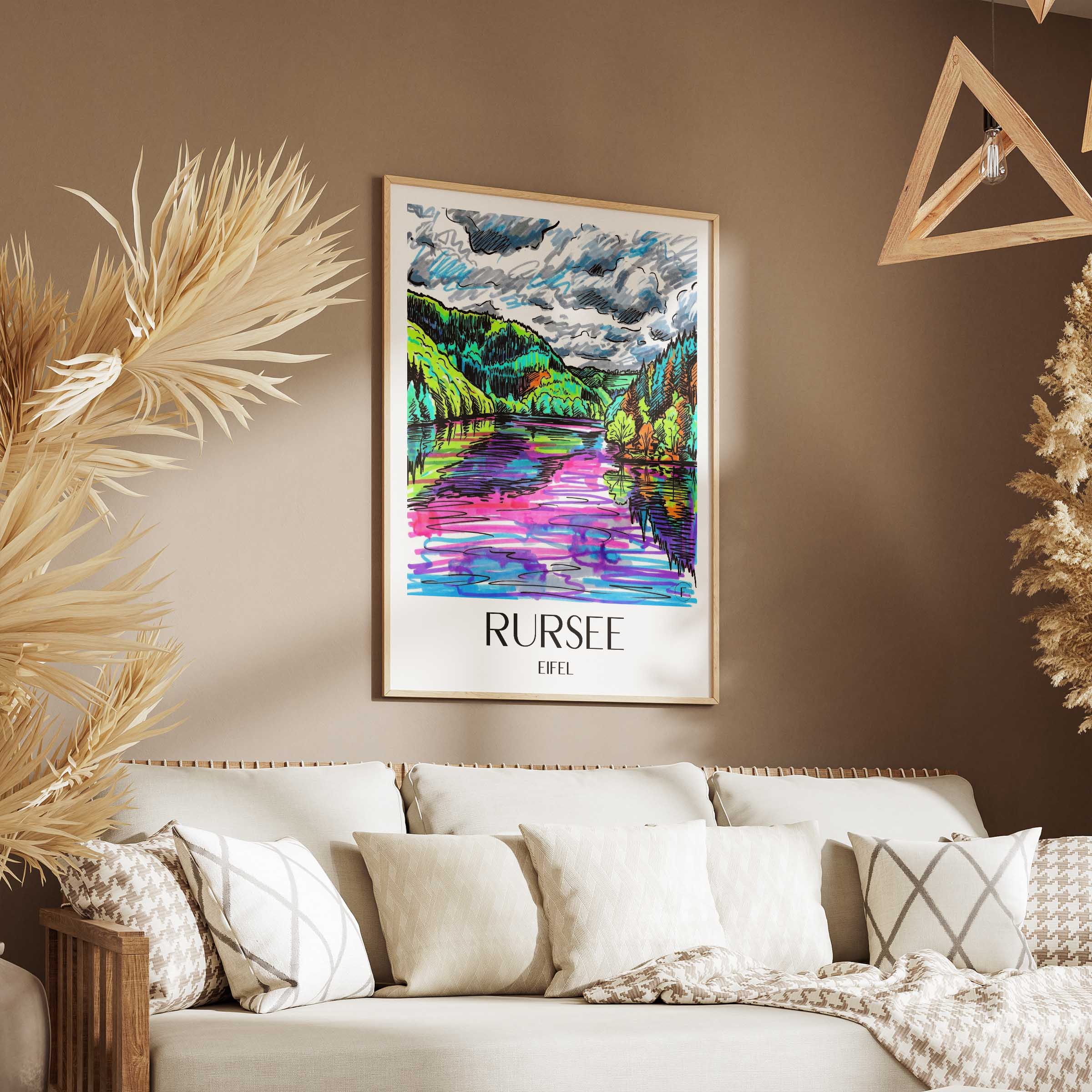rursee-eifel-deutschland-poster-graffiti
