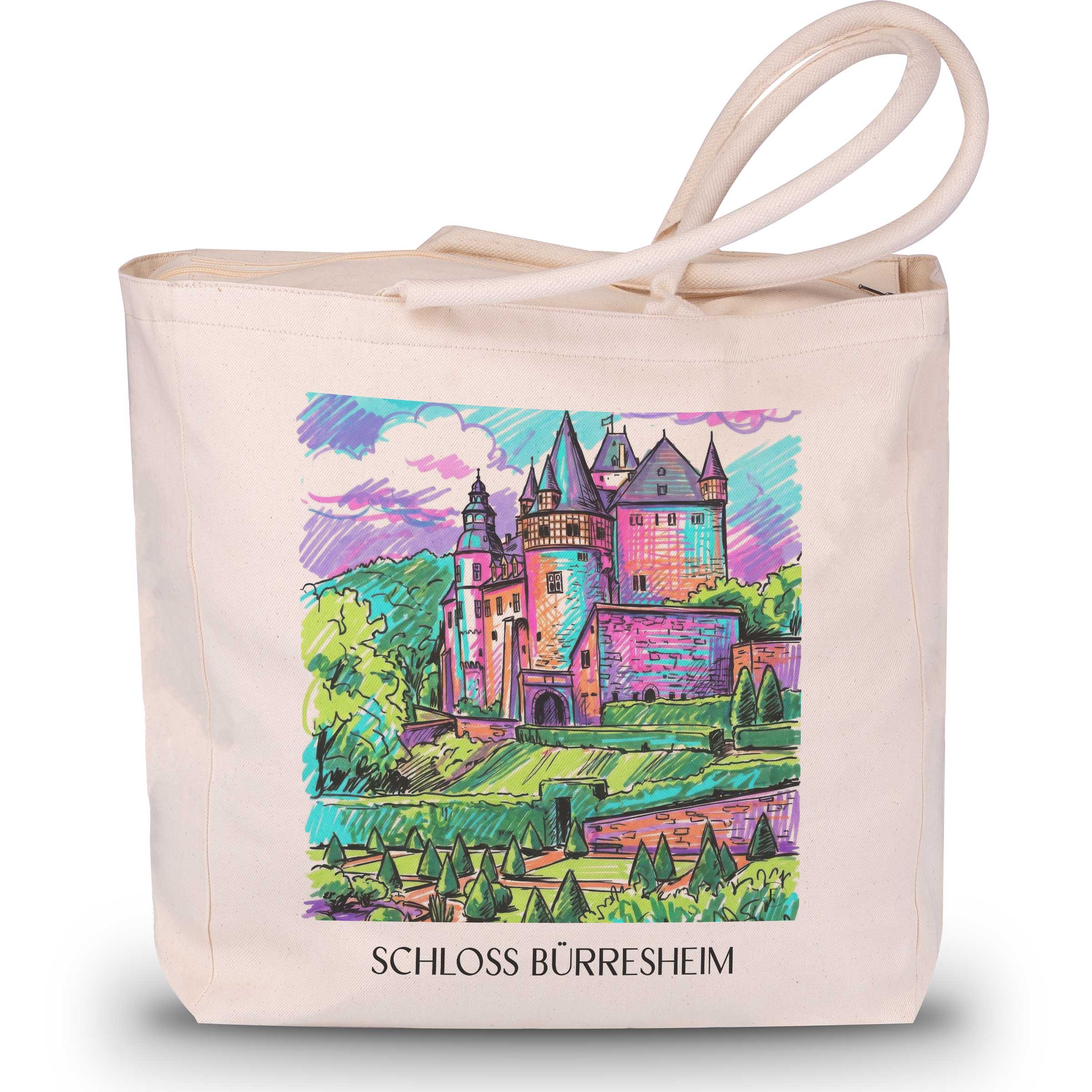 schloss-bürresheim-eifel-deutschland-einkaufstasche-graffiti