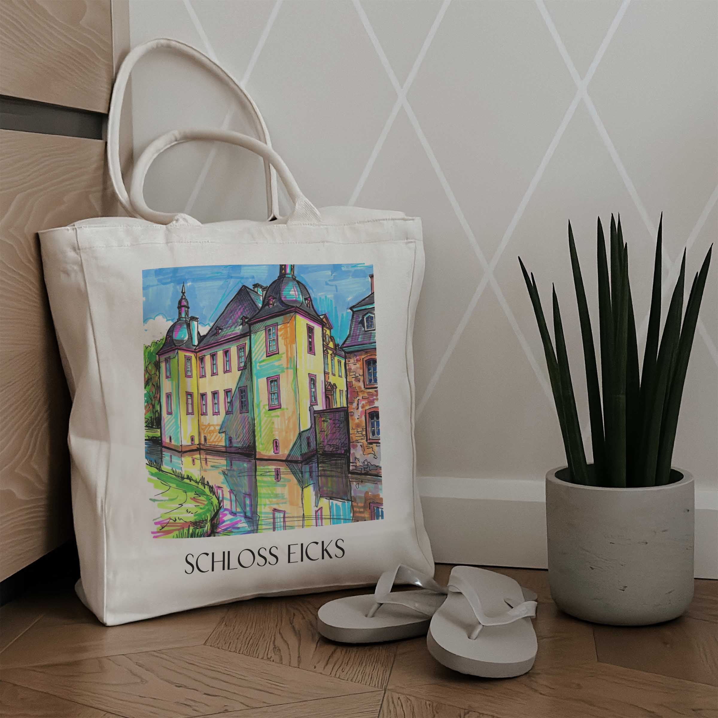 schloss-eicks-eifel-deutschland-einkaufstasche-graffiti