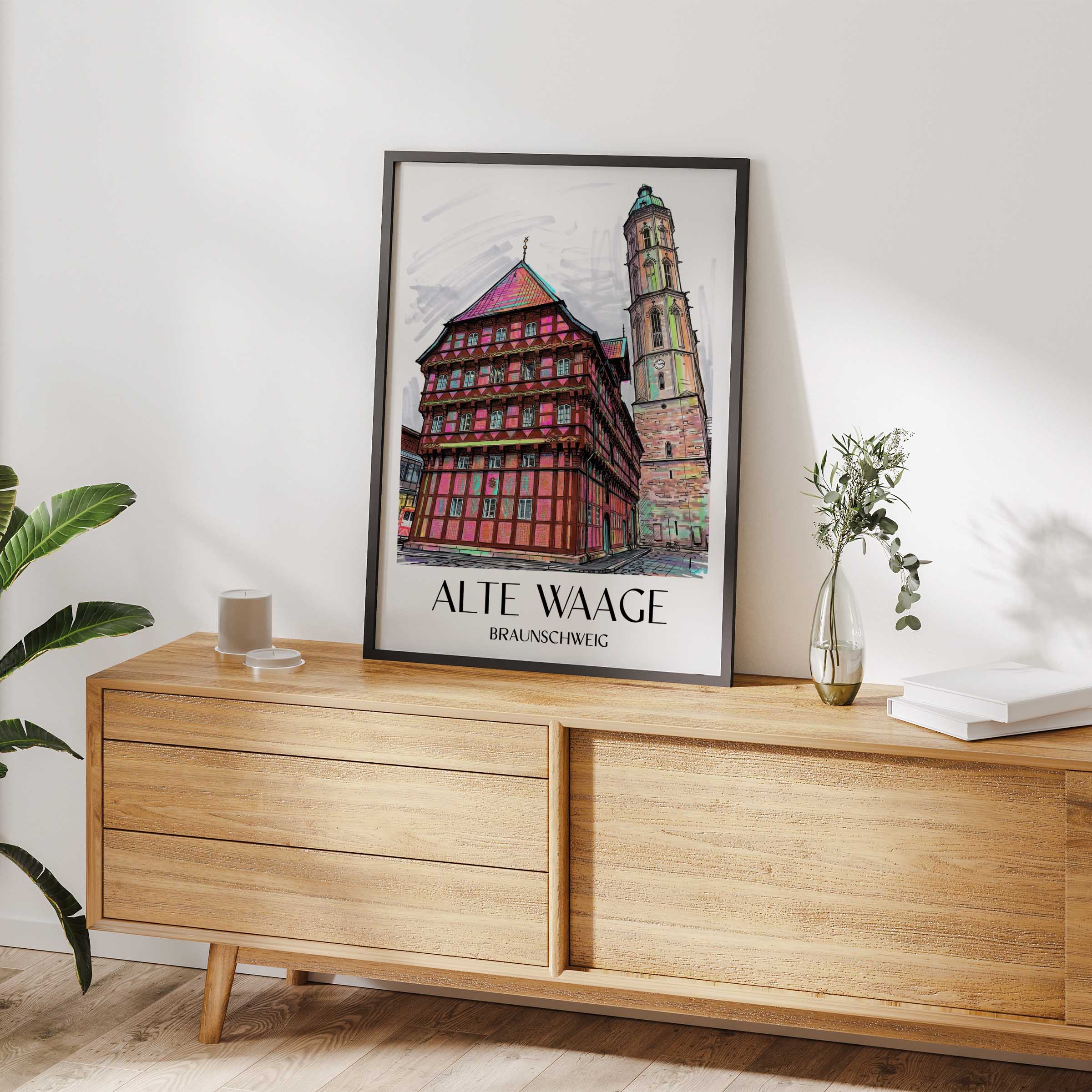 alte-waage-braunschweig-deutschland-poster-graffiti