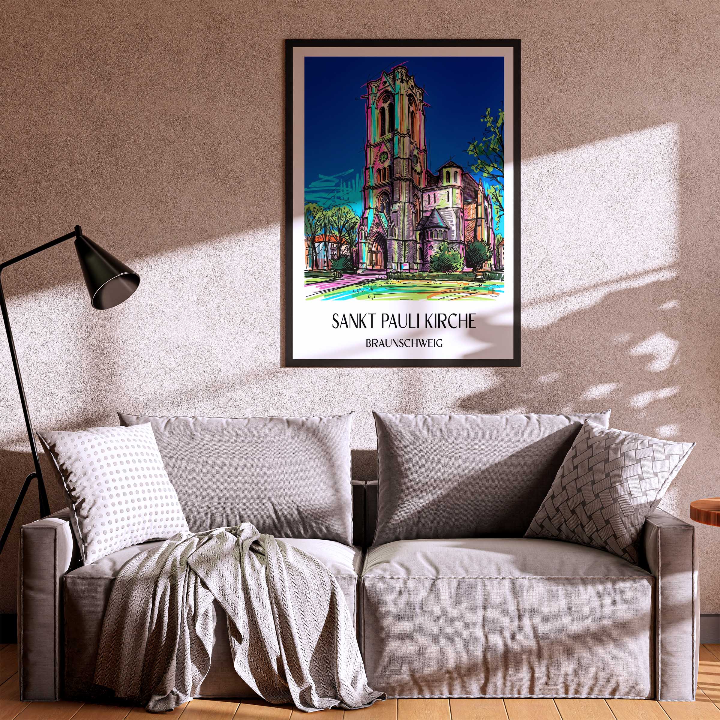 sankt-pauli-kirche-braunschweig-deutschland-poster-graffiti