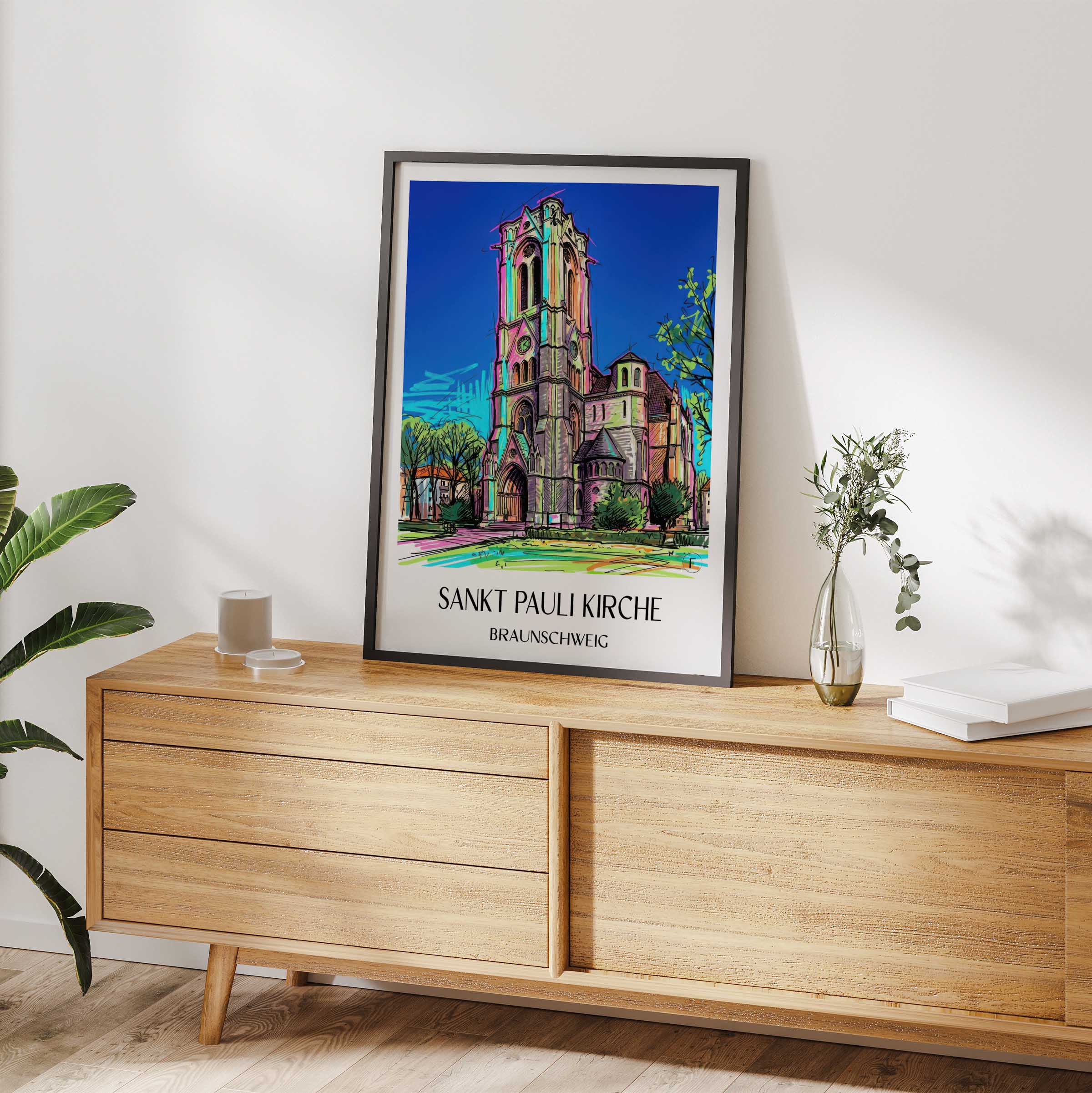 sankt-pauli-kirche-braunschweig-deutschland-poster-graffiti