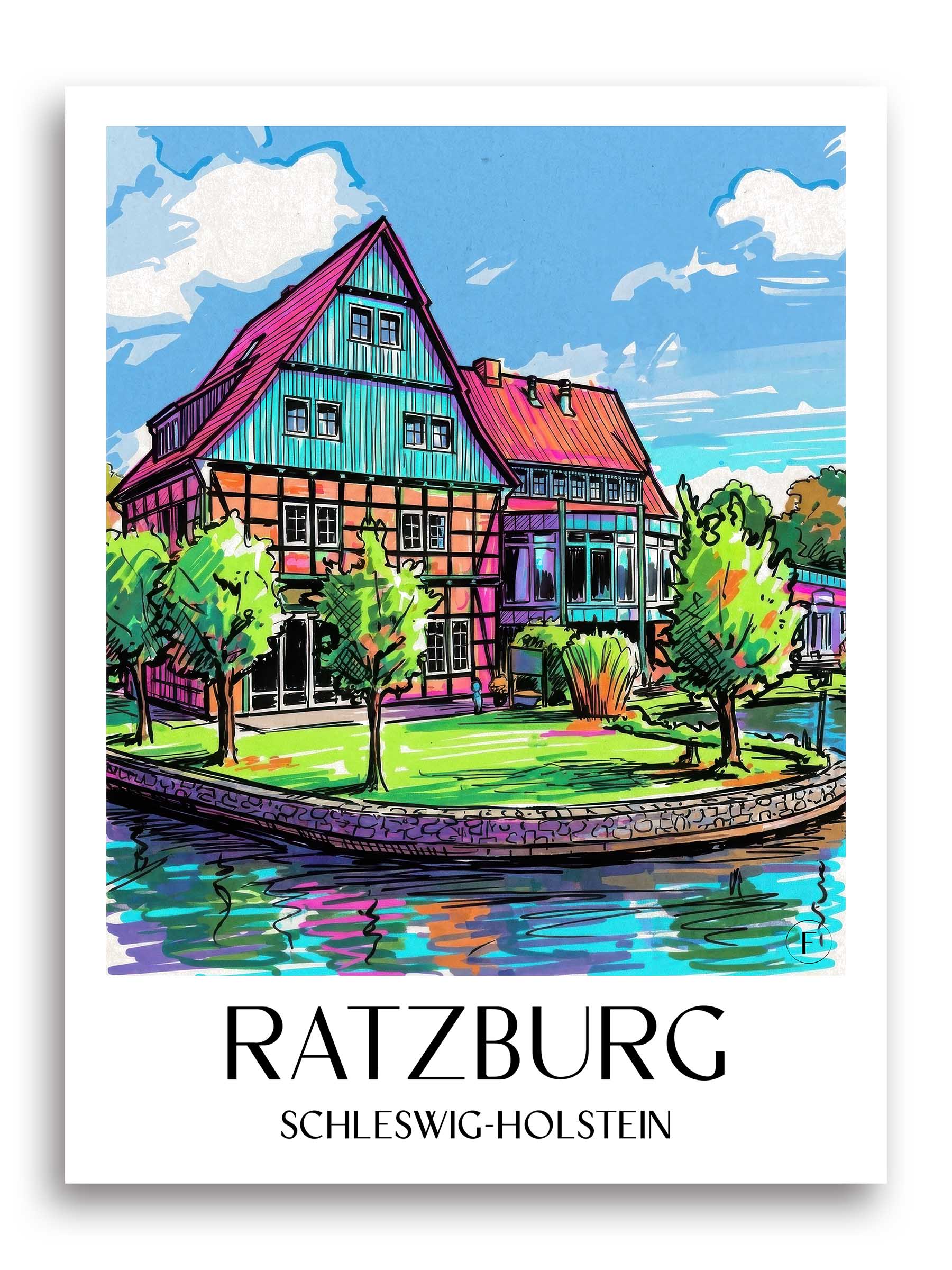 ratzburg-schleswig-holstein-deutschland-poster-graffiti