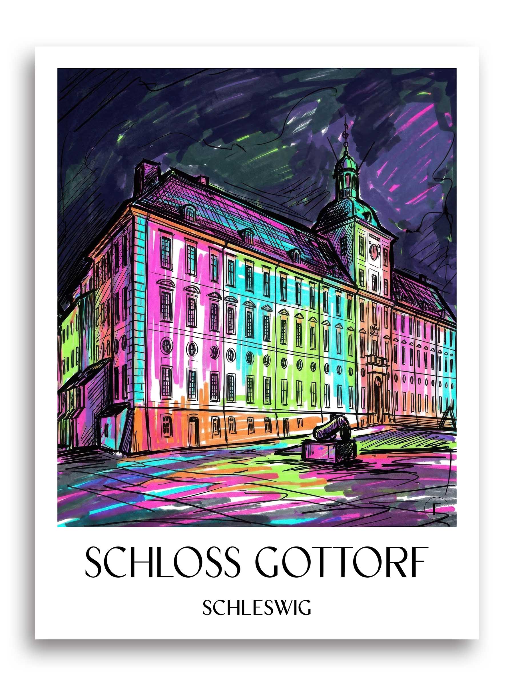 schloss-gottorf-schleswig-deutschland-poster-graffiti