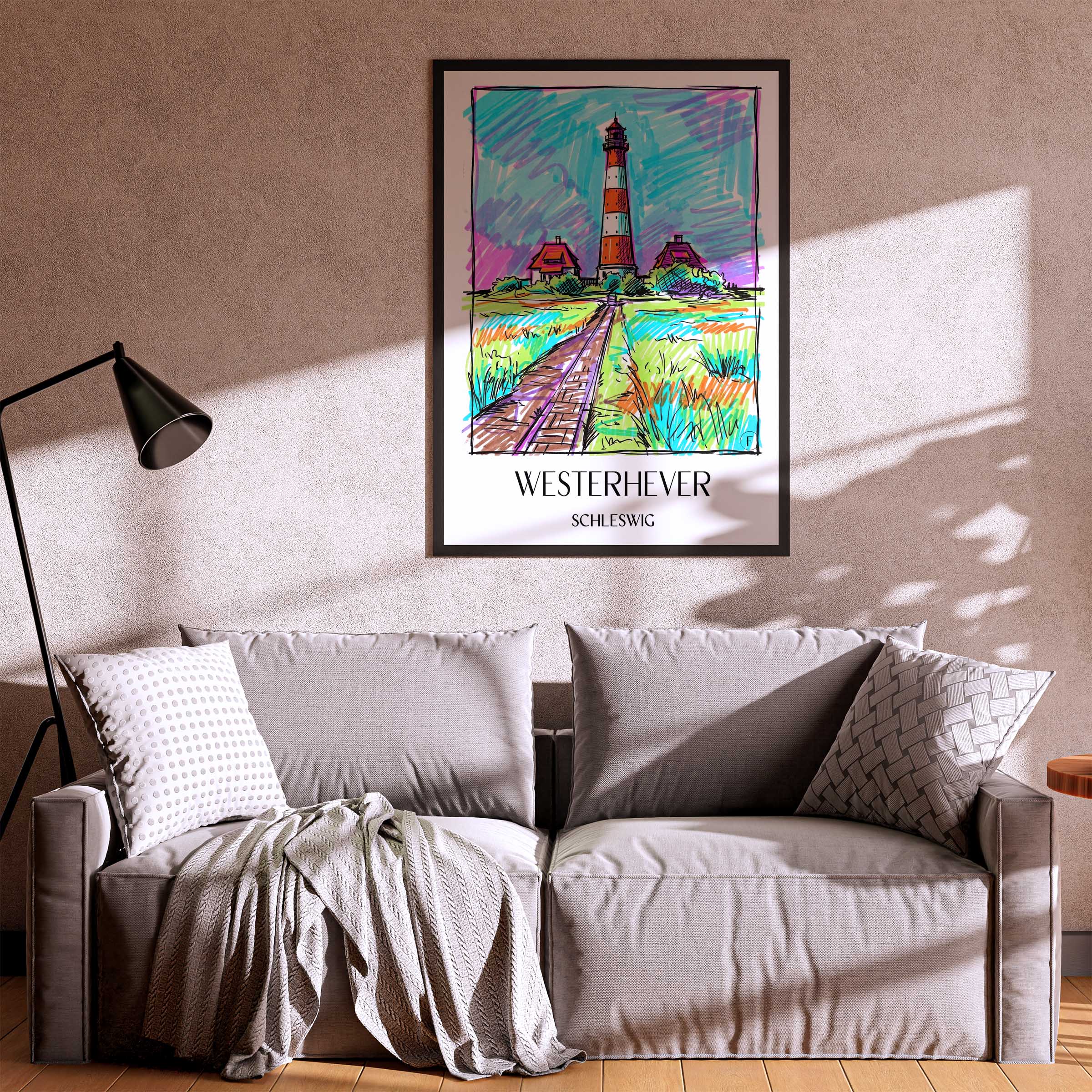 westerhever-schleswig-deutschland-poster-graffiti