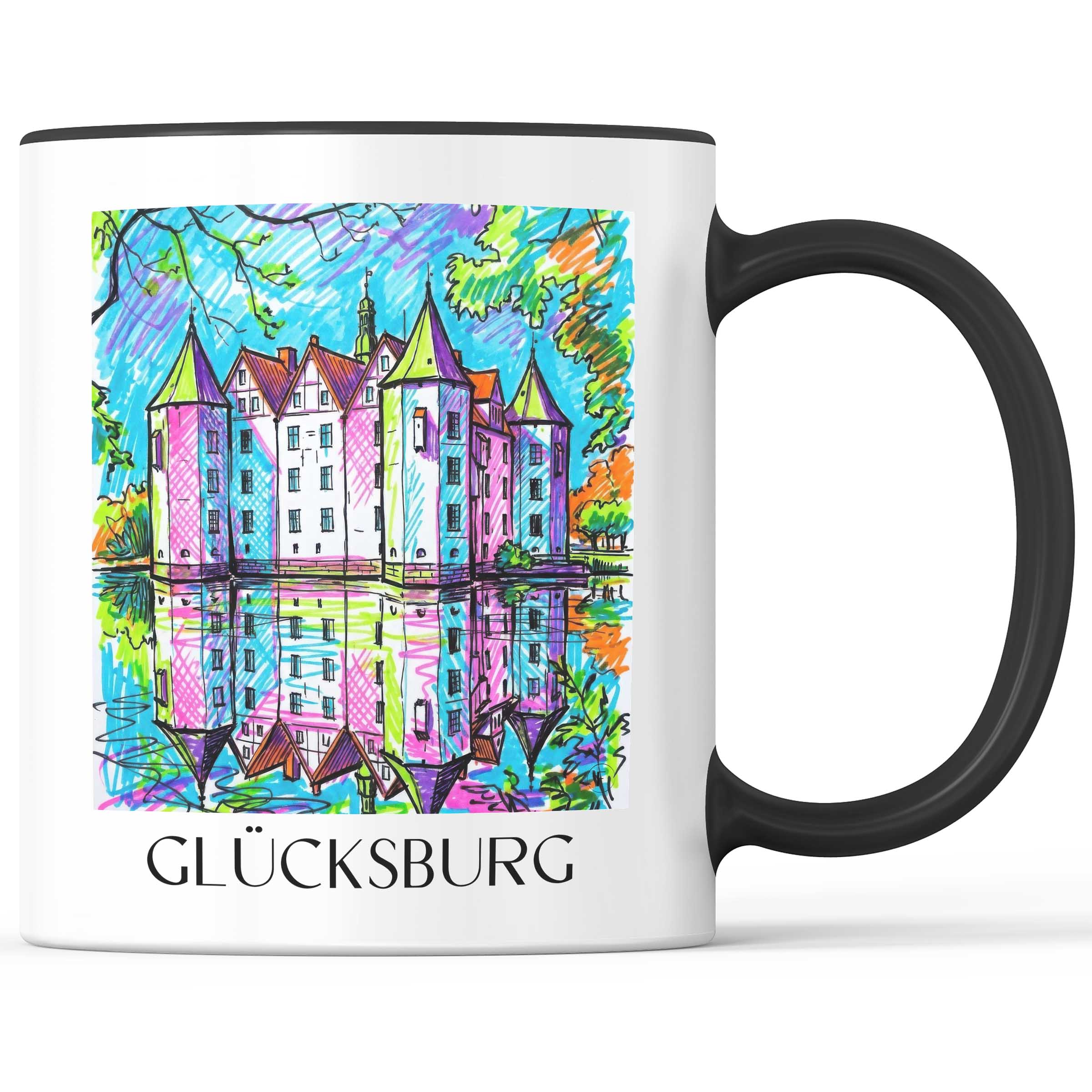 glücksburg-schleswig-deutschland-kaffeebecher-graffiti
