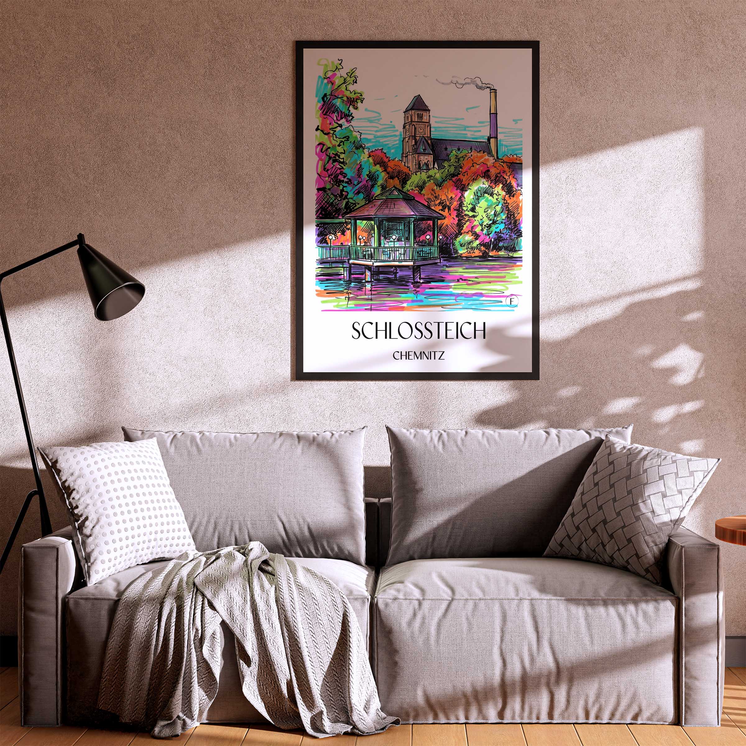 schlossteich-chemnitz-deutschland-poster-graffiti