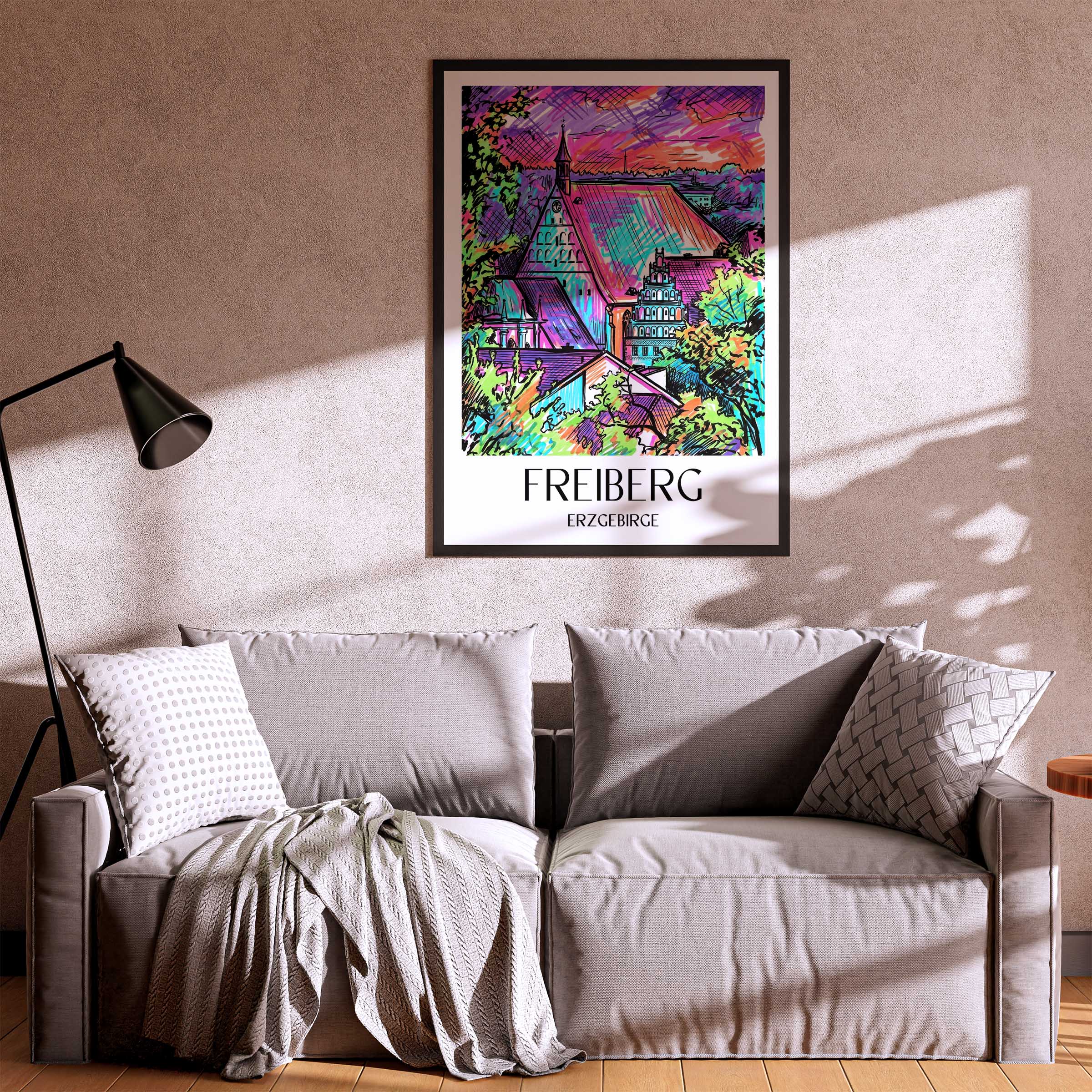 freiberg-erzgebirge-deutschland-poster-graffiti