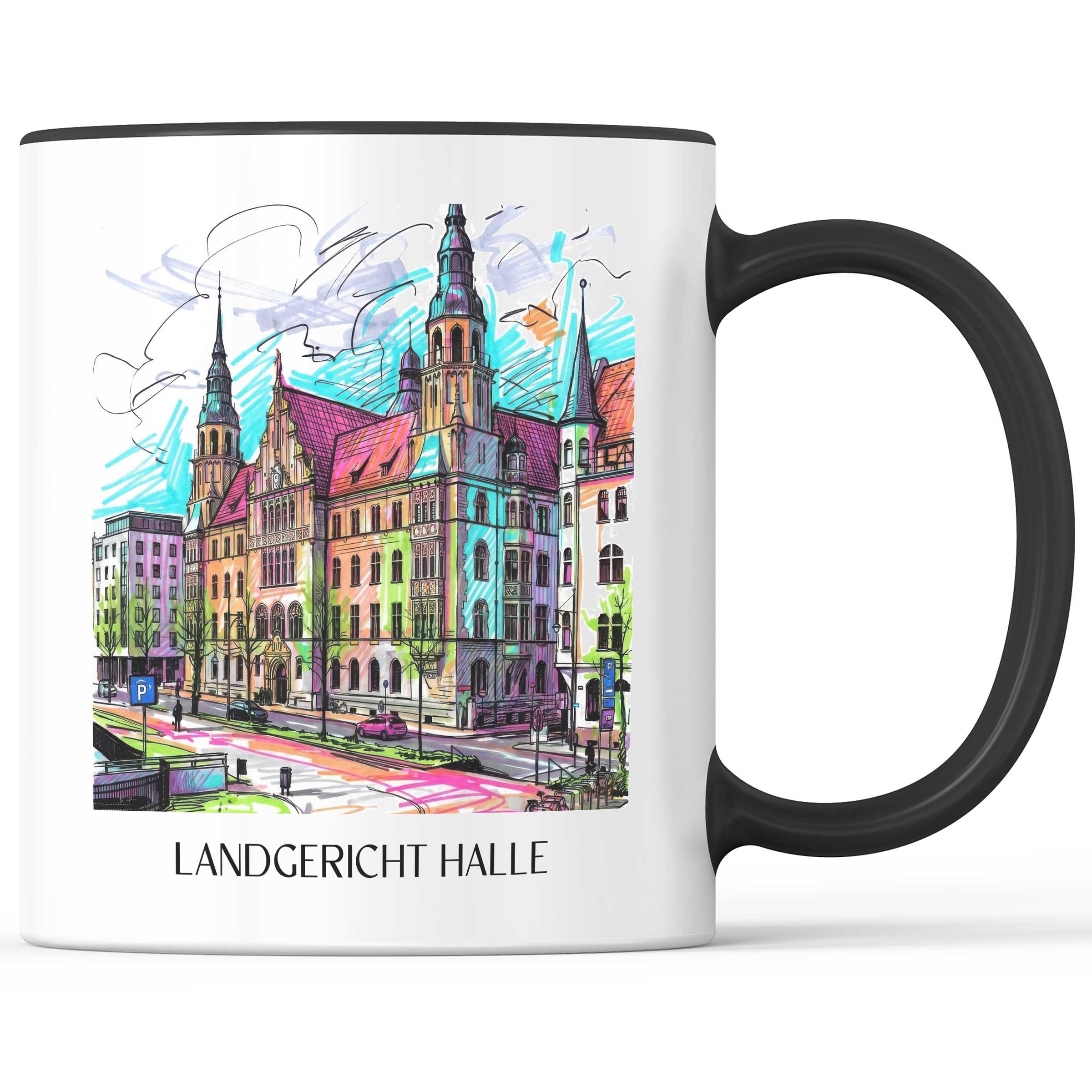 landgericht-halle-deutschland-kaffeebecher-graffiti