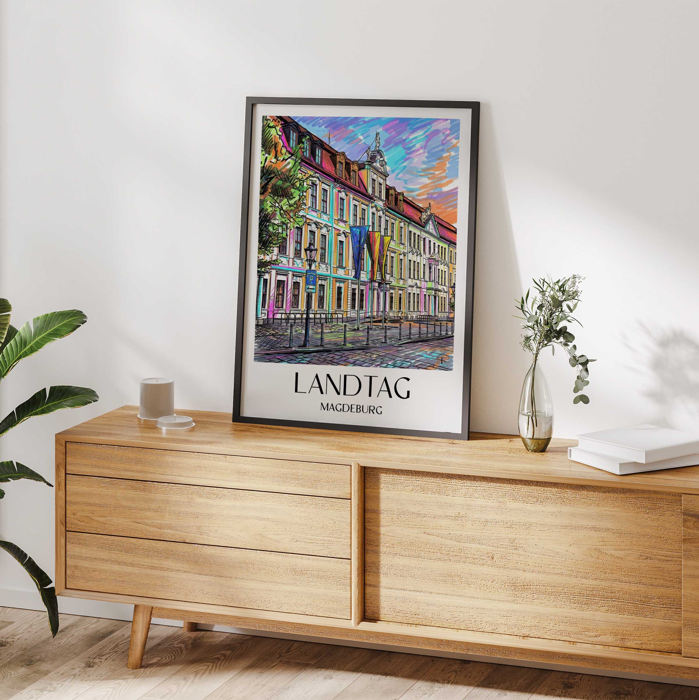 landtag-magdeburg-deutschland-poster-graffiti