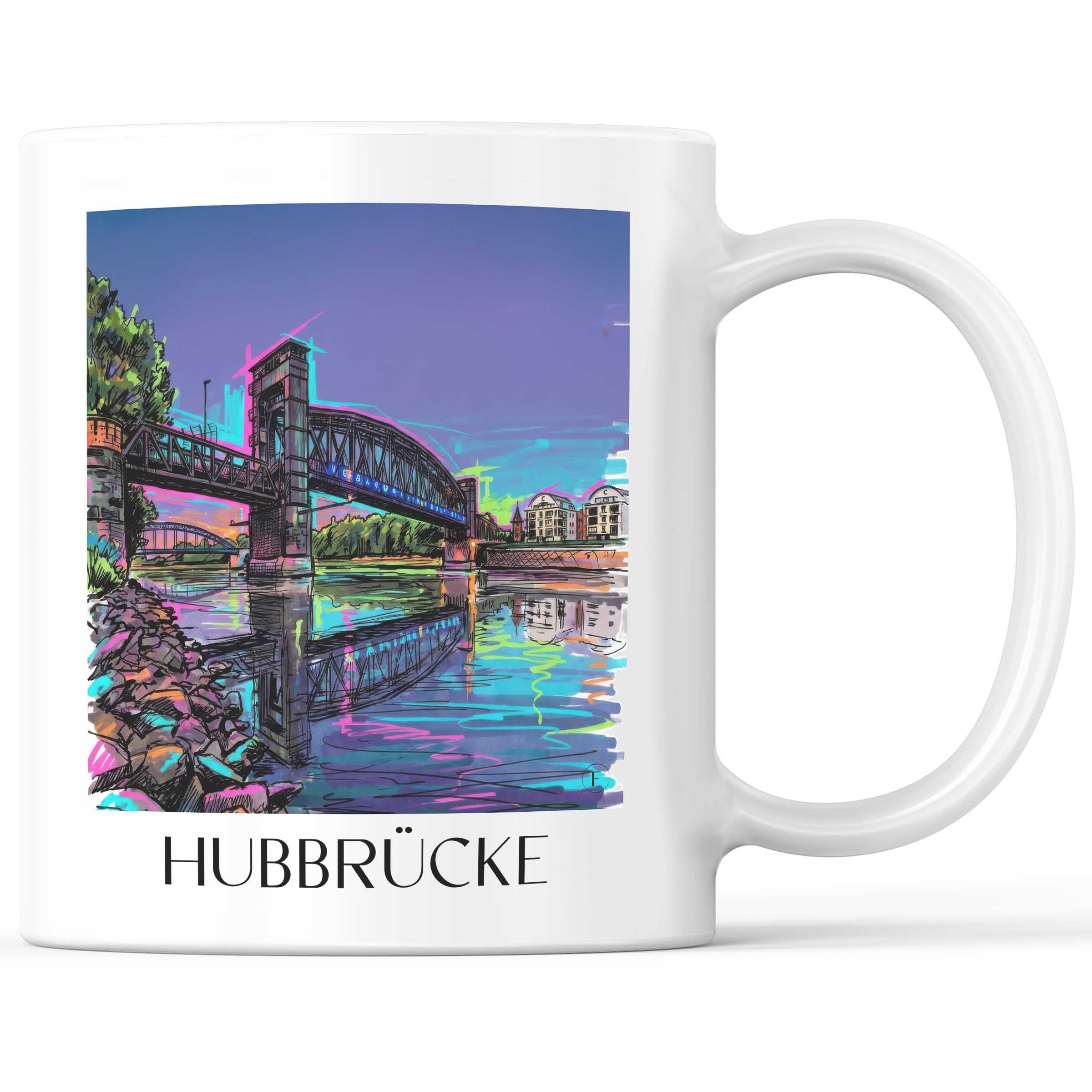 hubbrücke-magdeburg-deutschland-kaffeebecher-graffiti